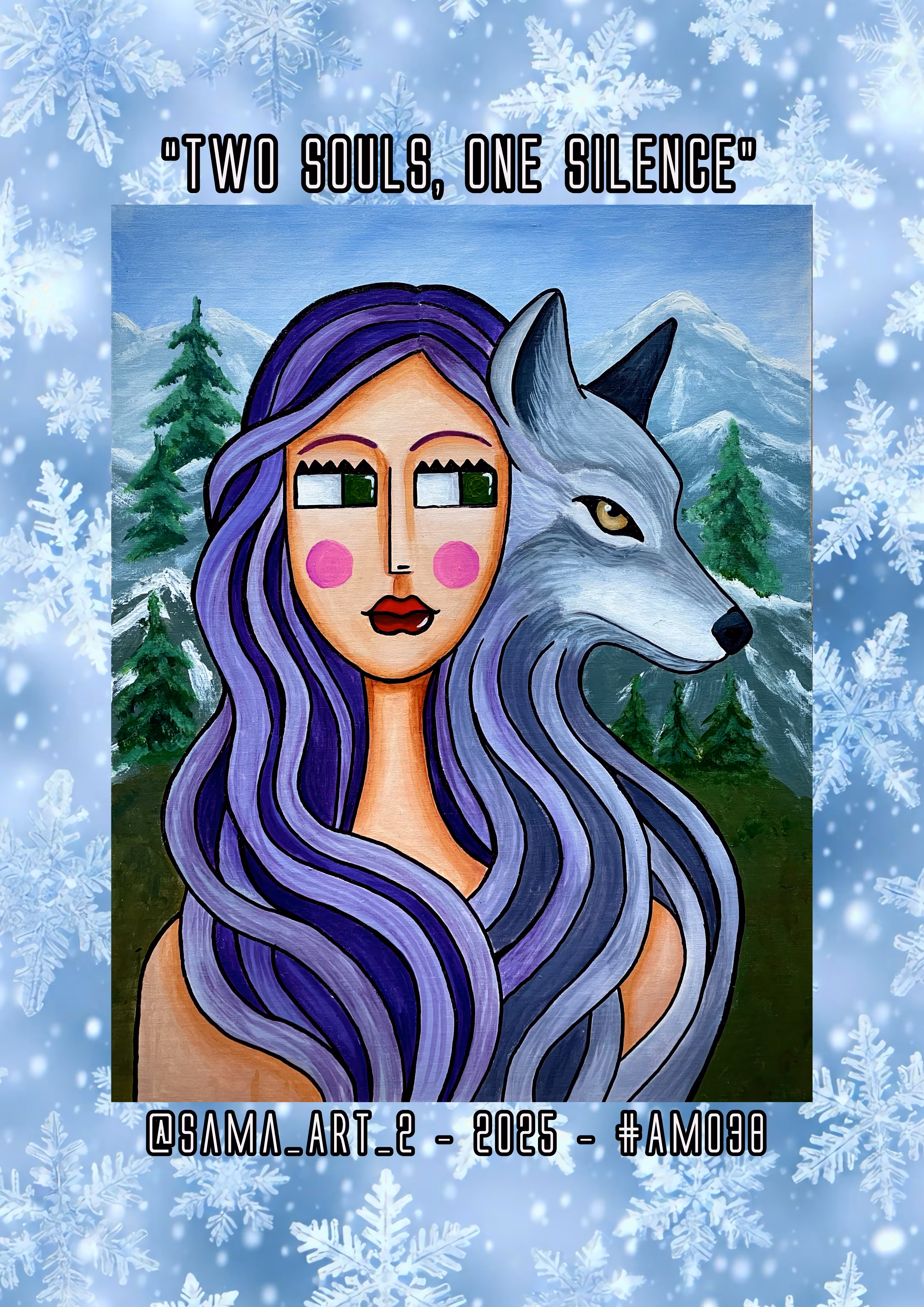 Two Souls, One Silence by Sama_Art_2