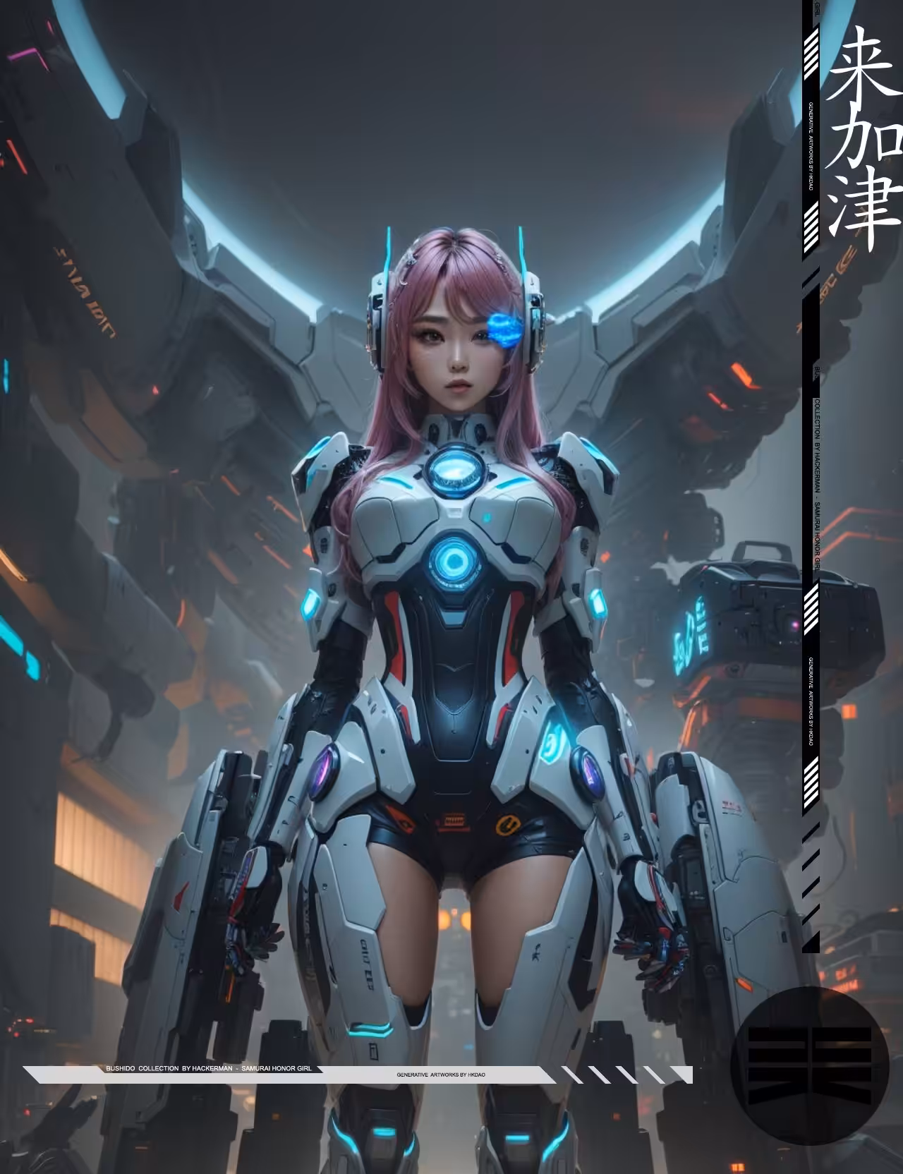 ⭐️BUSHIDO MECHA⭐️  #8789