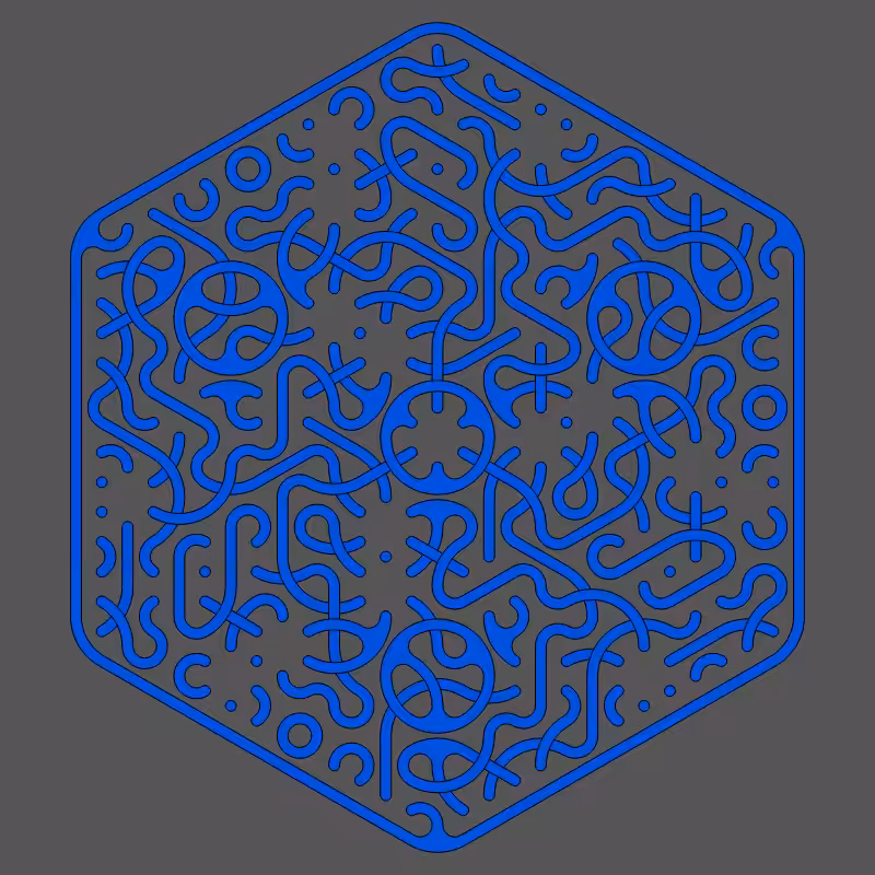 Threefold Symmetry - Dark Variations #318