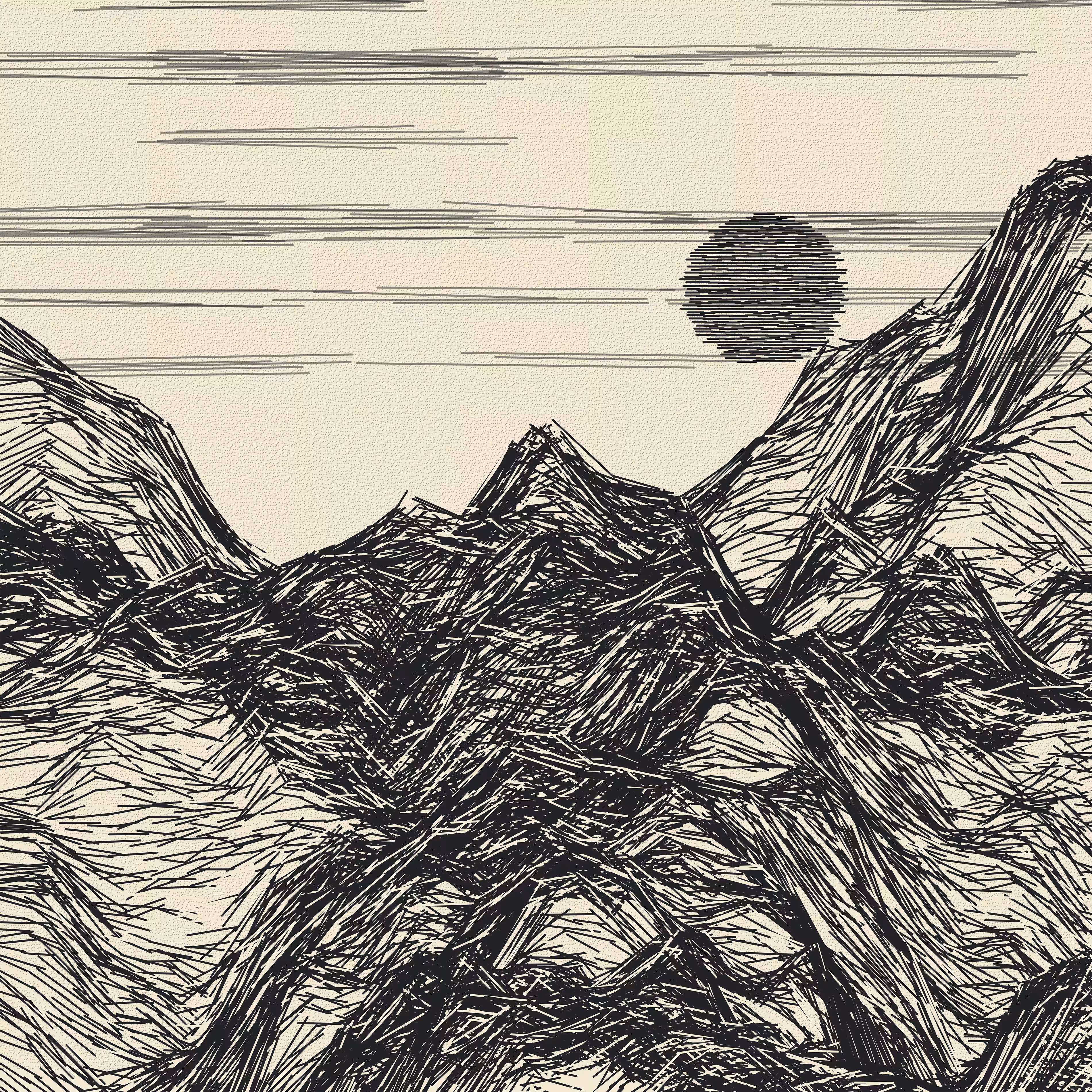Mountain Sketch #8