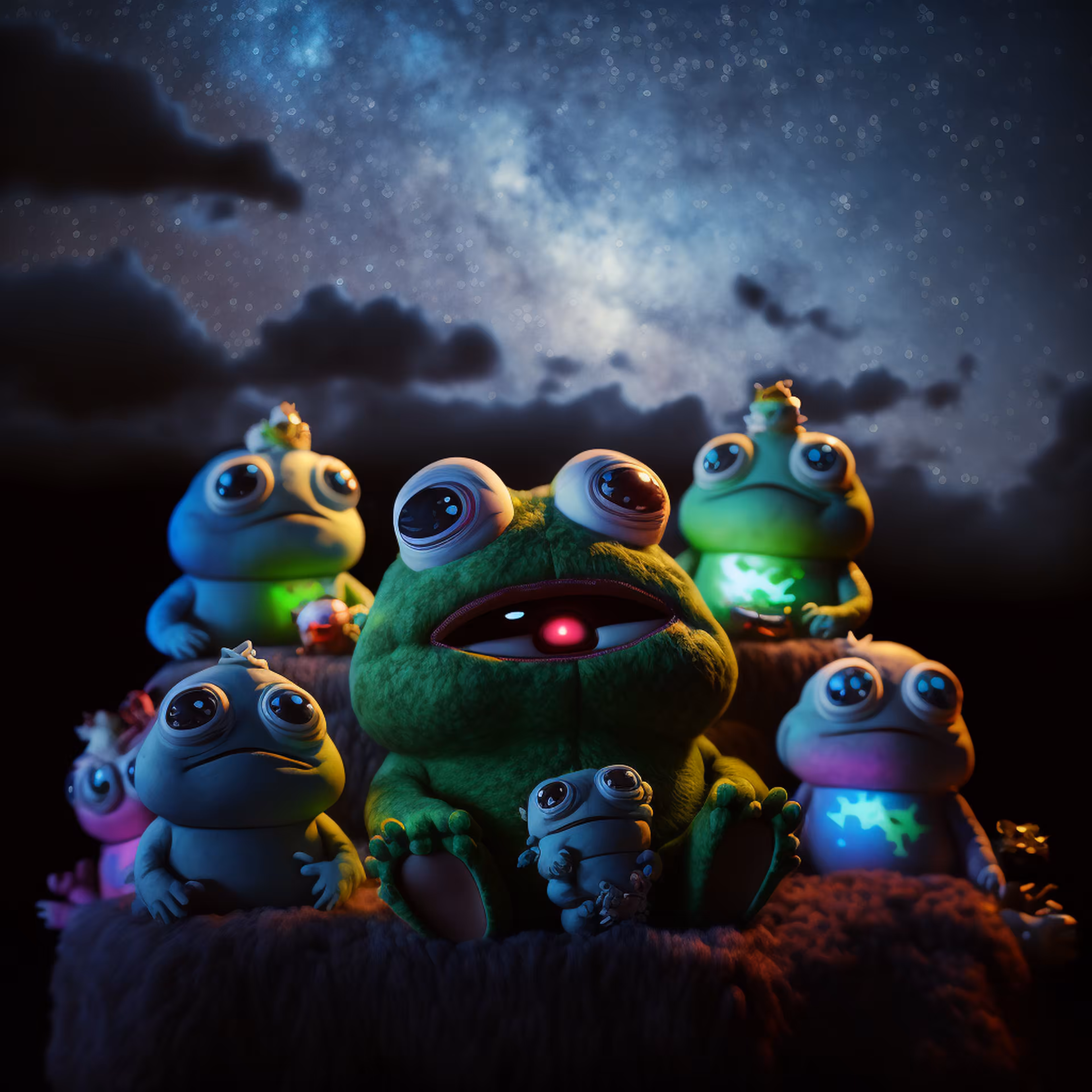Pepe's World: Pepe and pals in heaven