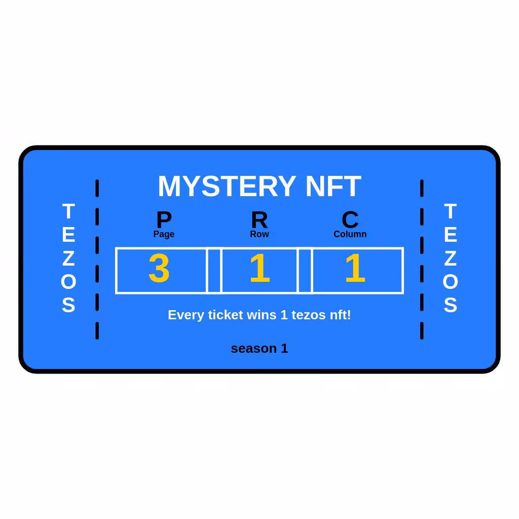 Mystery NFT - season 1 #70