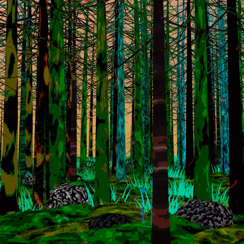 Dawn in the Forest #1