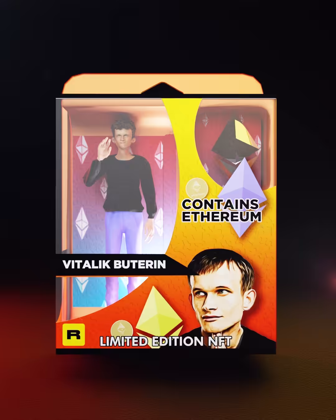 VITALIK ACTION FIGURE NFT.