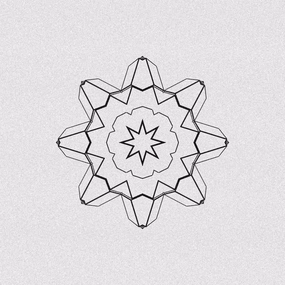 Monochrome Kaleido #142