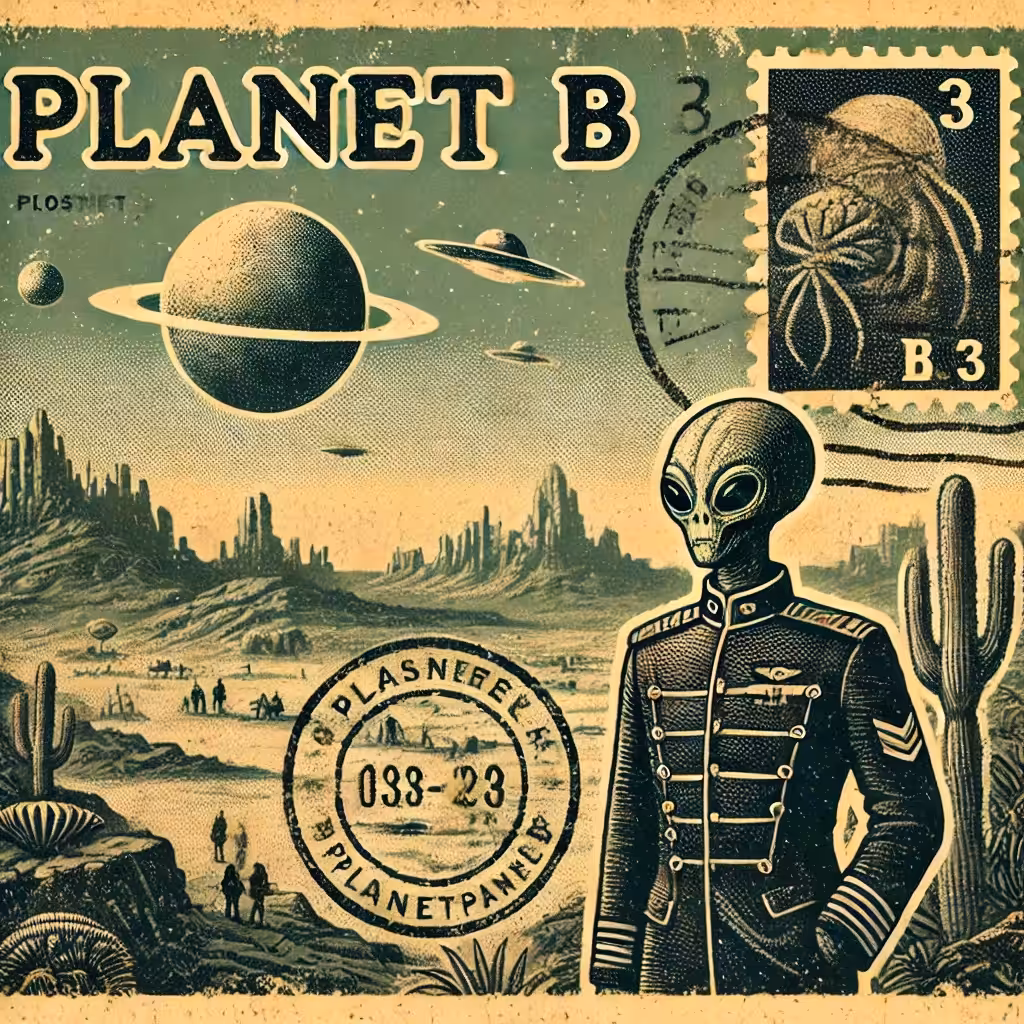 Post card #6 from Planet B