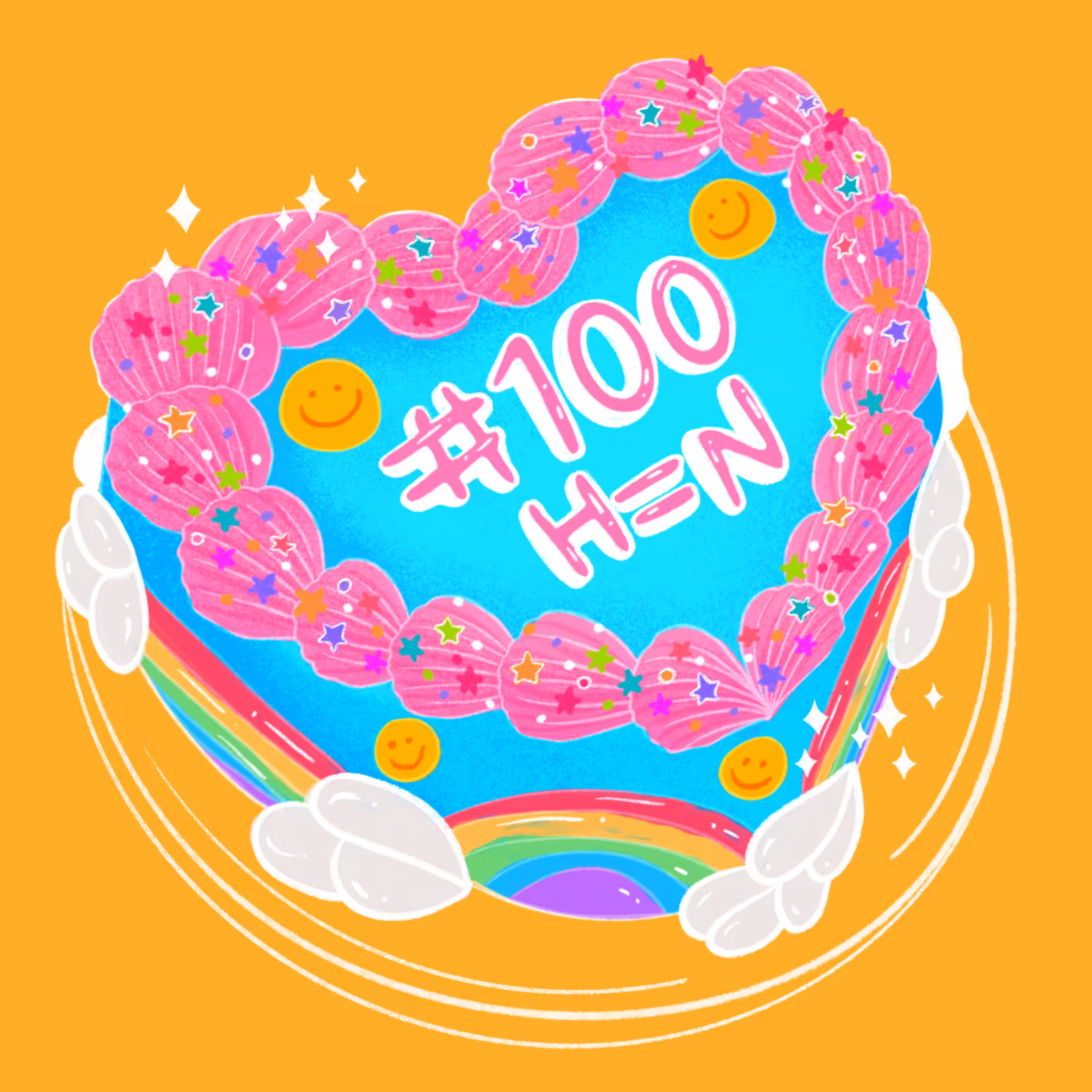 HEN cake