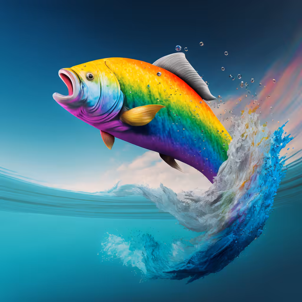 Page #17 - Vibrant Fish Comes to Life