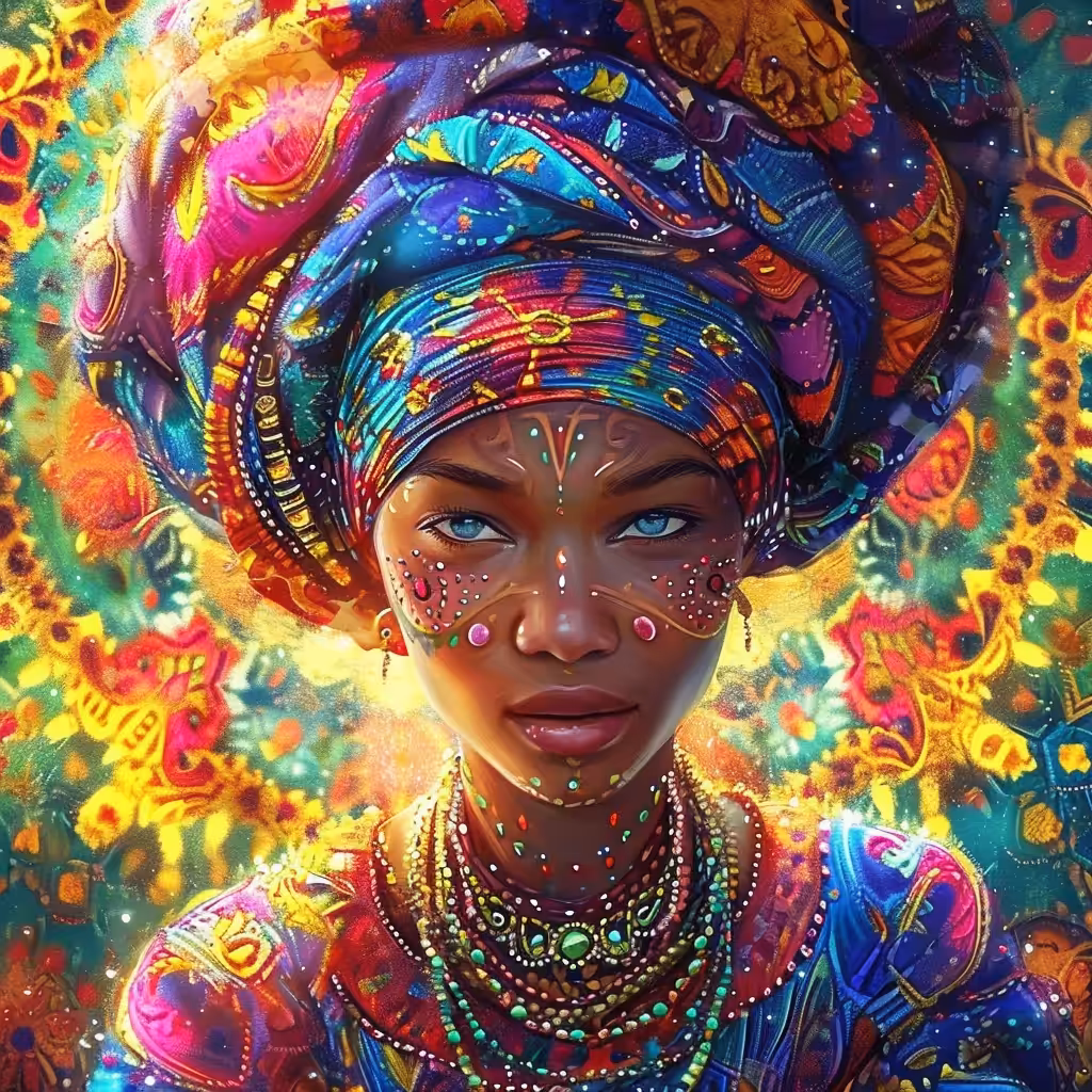 Soulful gaze
