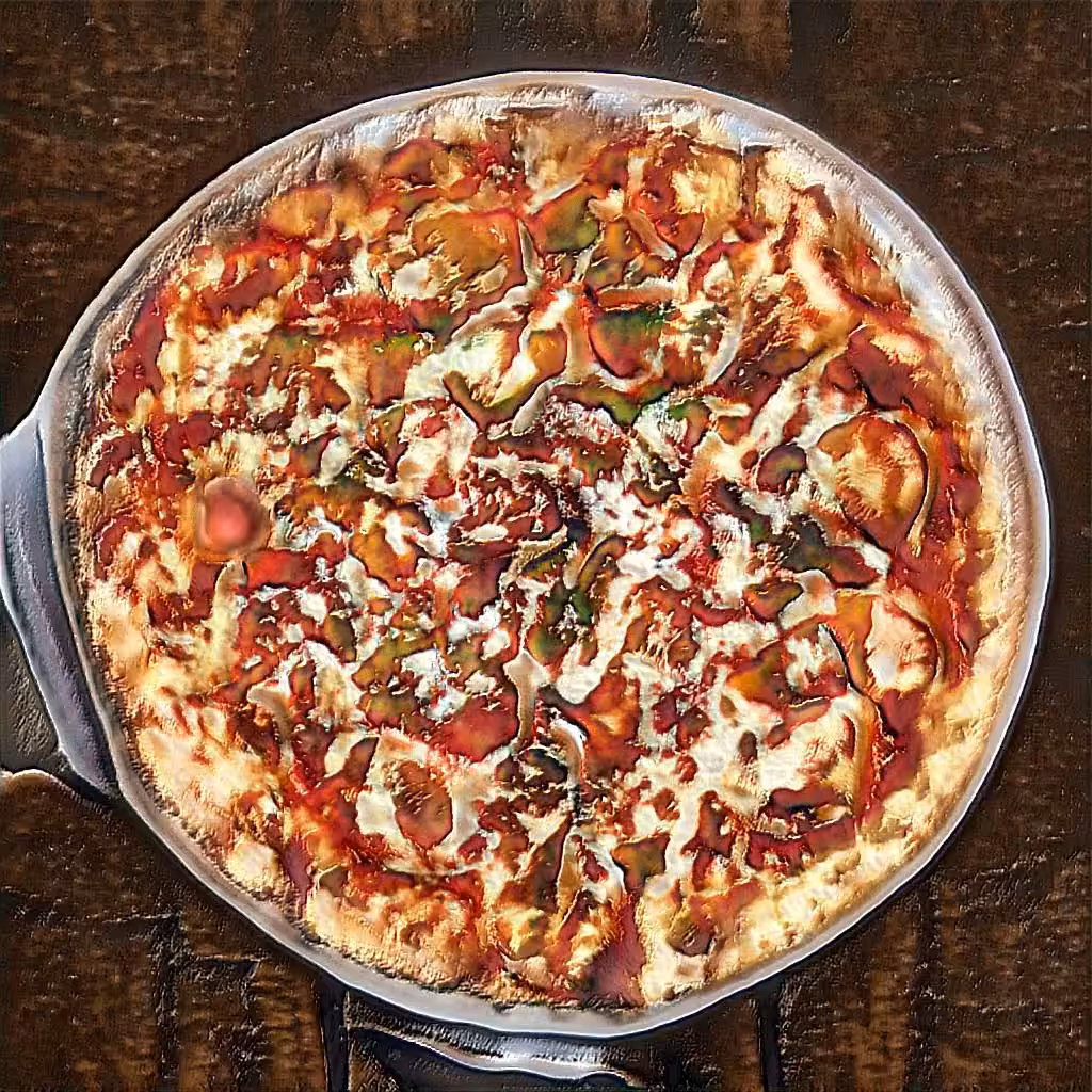 AI Generated Pizza. Edition 001