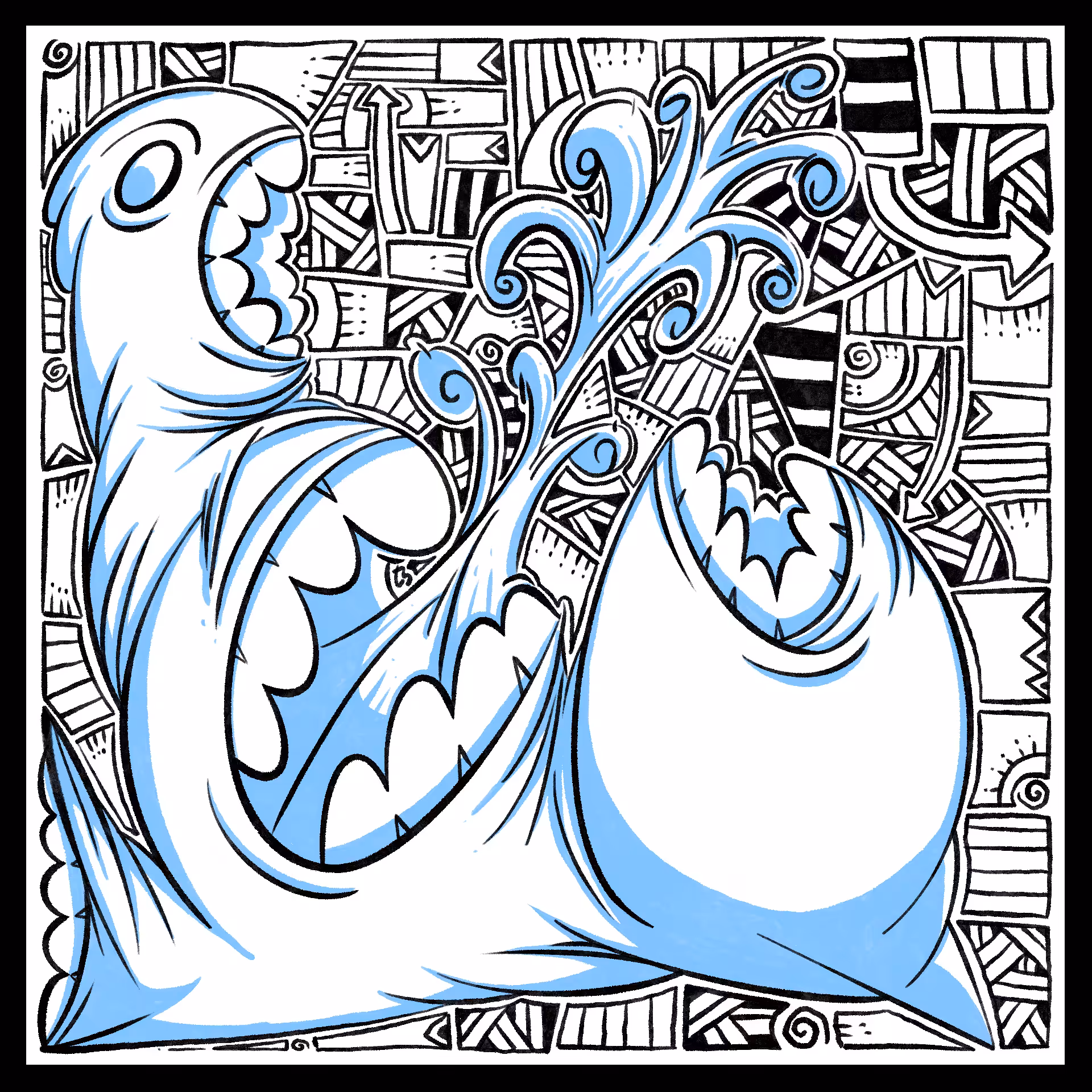 Creature 066 Lineart