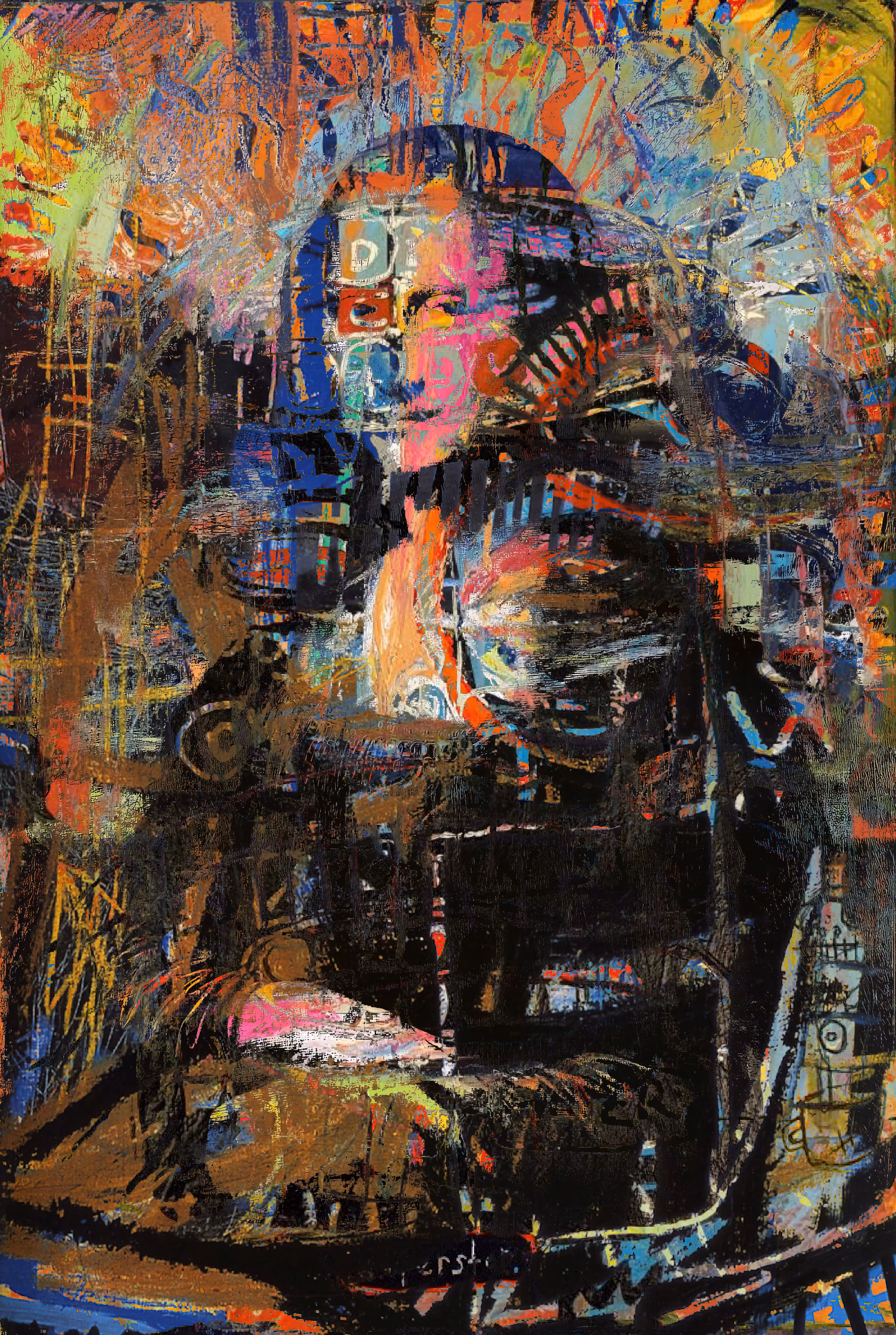 BASQUIAT MONA LISA  (OPEN EDITION)