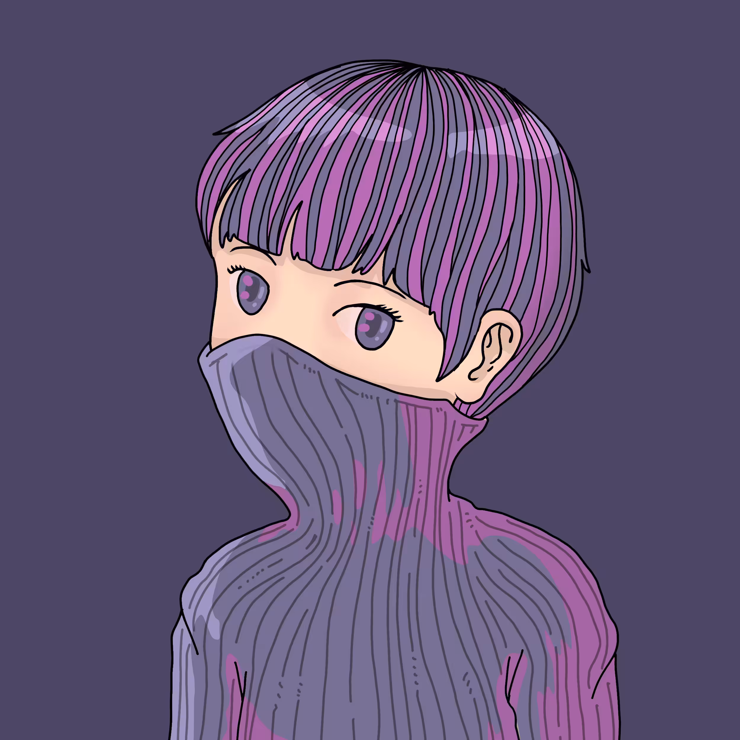 That girl$: Turtleneck