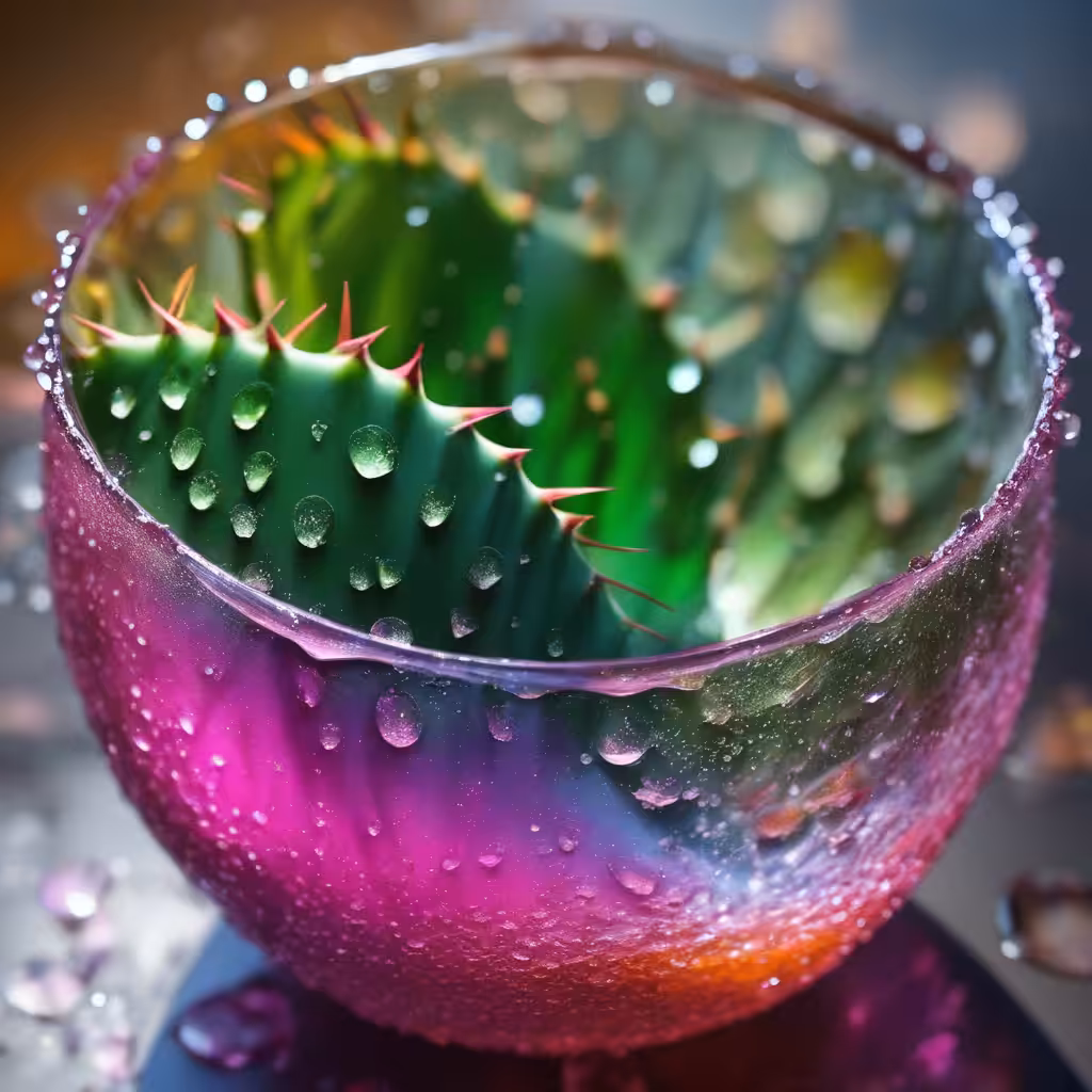 It's prickly and refreshing
