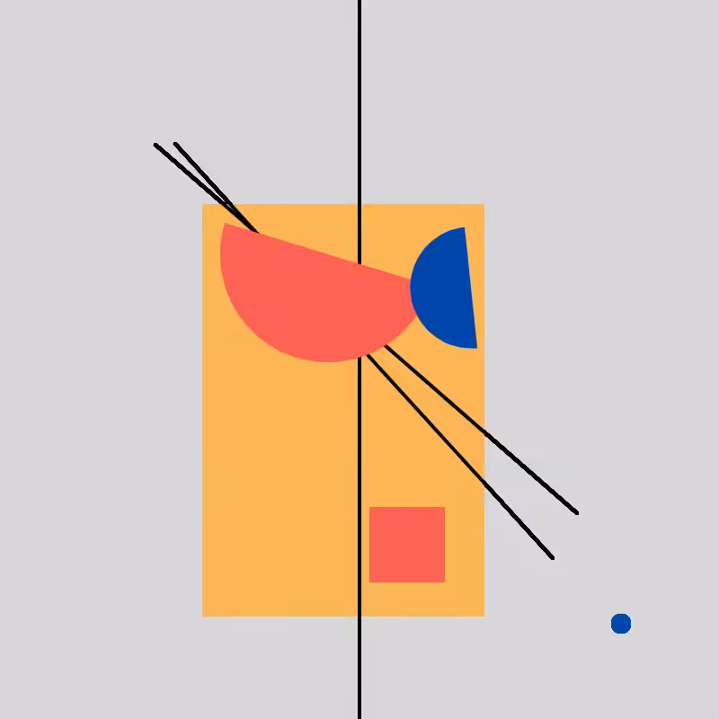 Abstract chopsticks #11