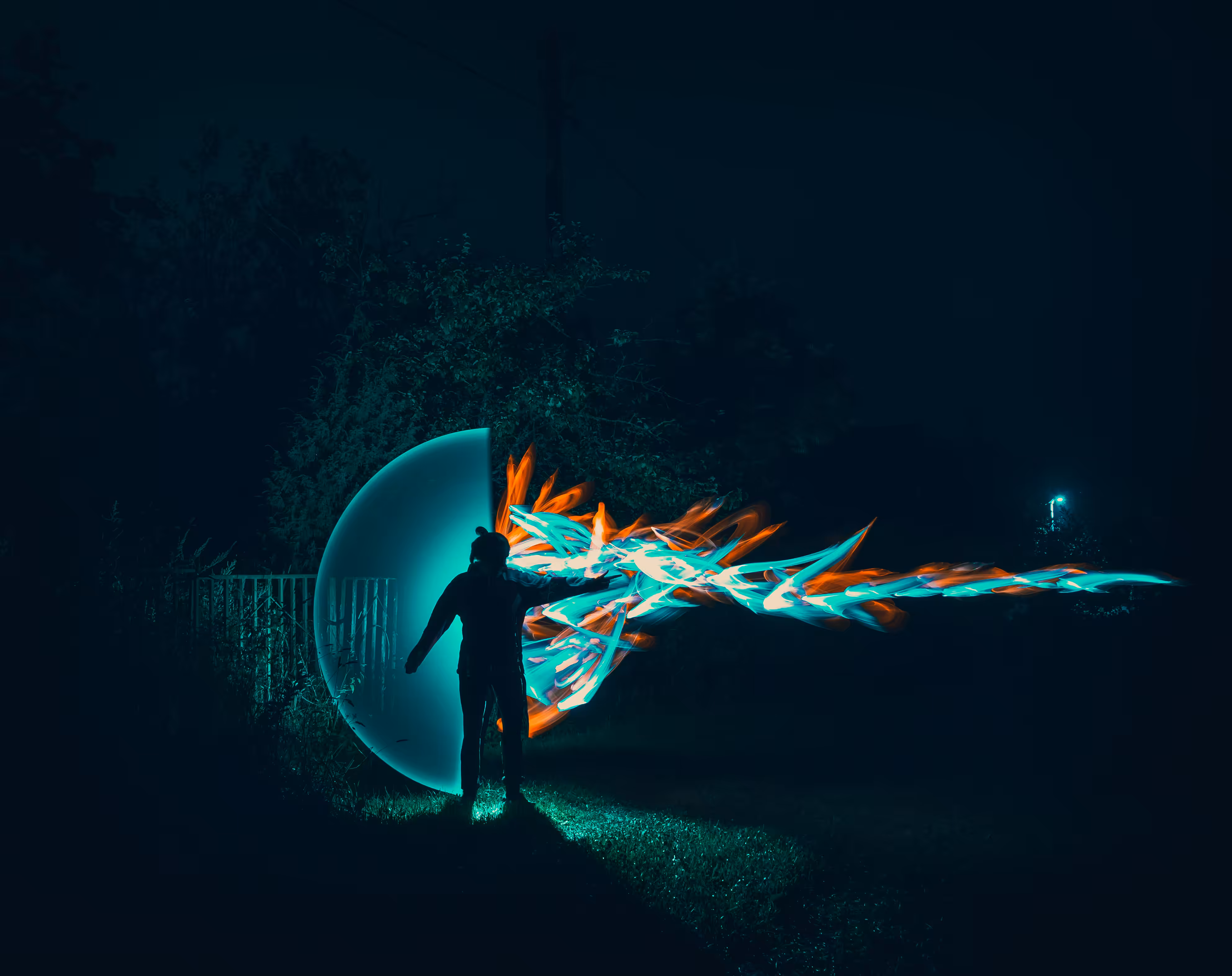 The magic of light.