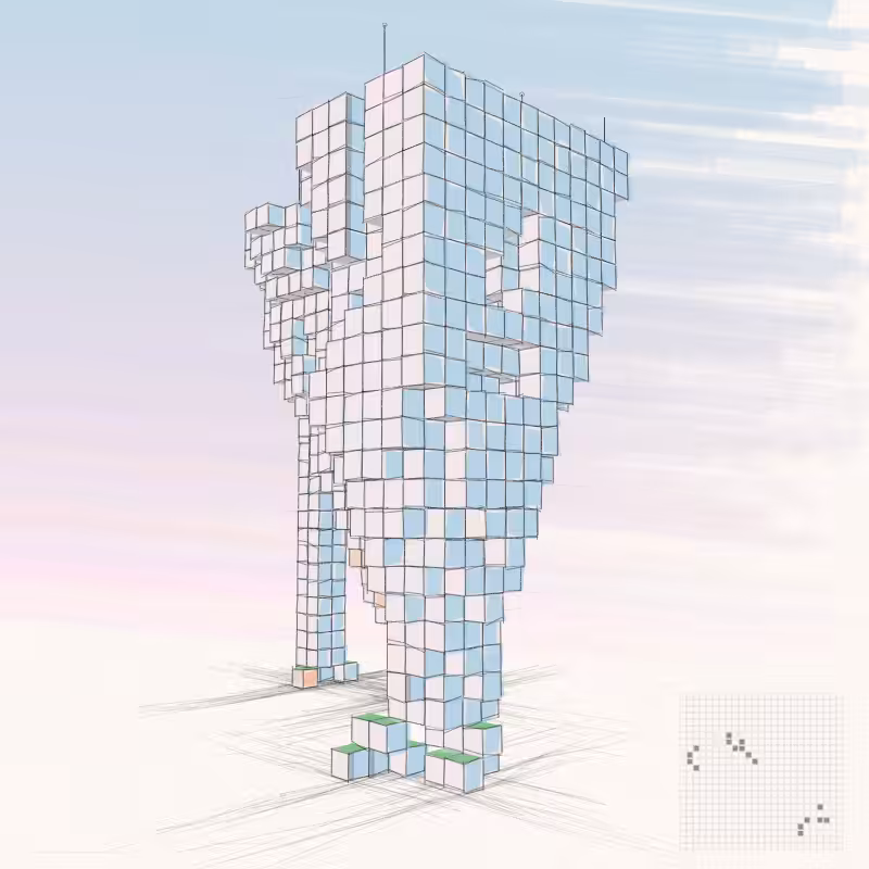 Cellular Skyscrapers #20