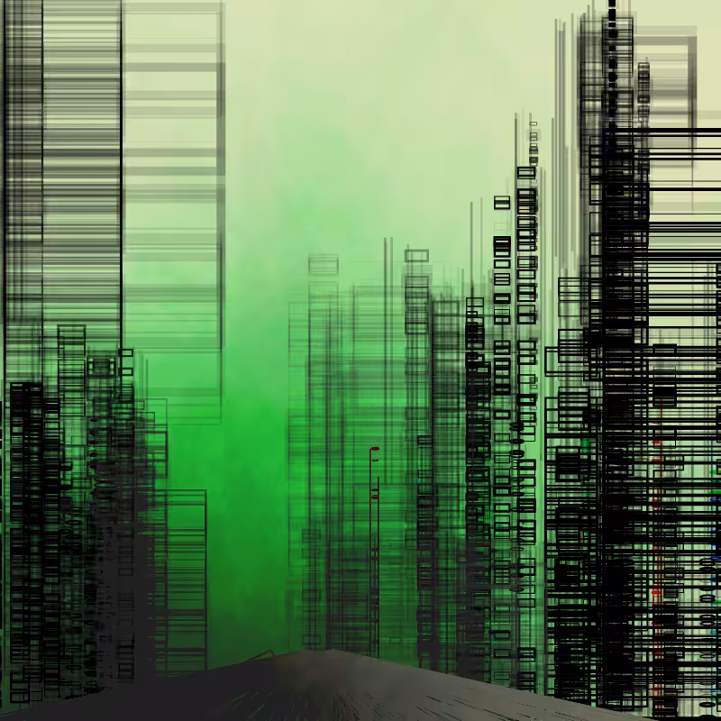 Contemporary building sketches #42