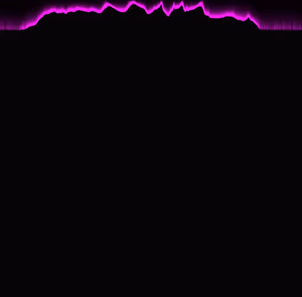 Raining Pixels #122 Magenta, Matrix Style