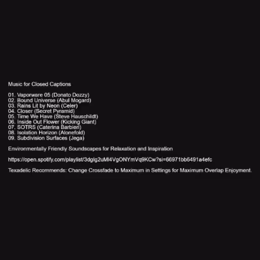 Music for Closed Cap...