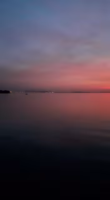 Sunset in Porto Alegre