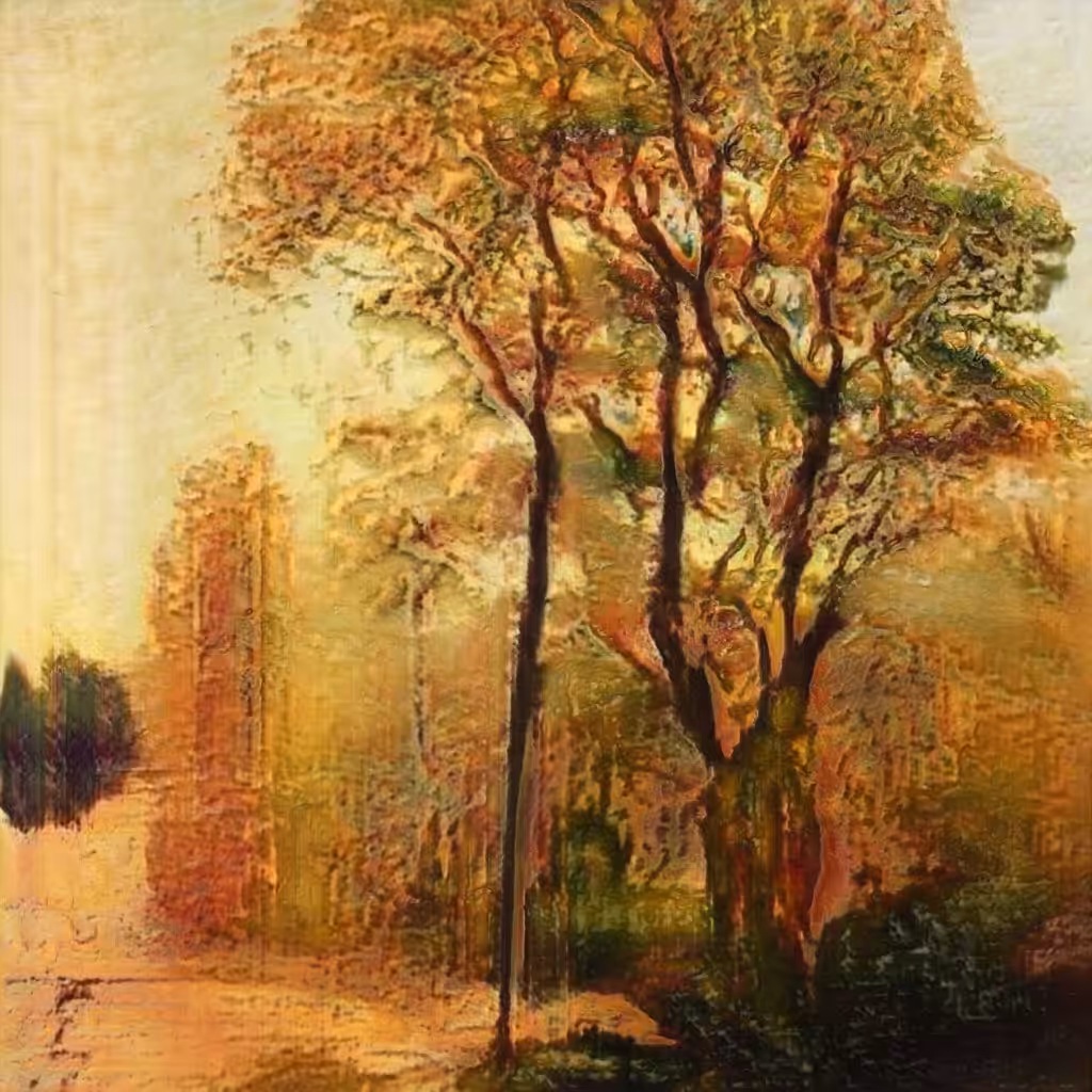 AI Generated Landscape Painting #2