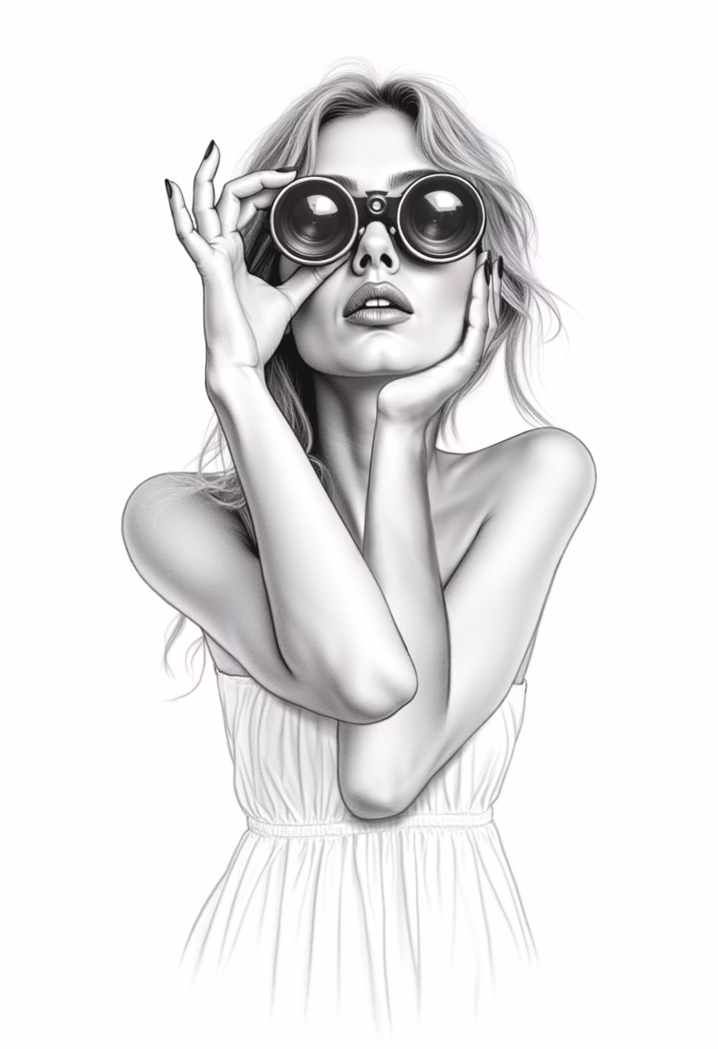 Inktober 2024: BINOCULARS
