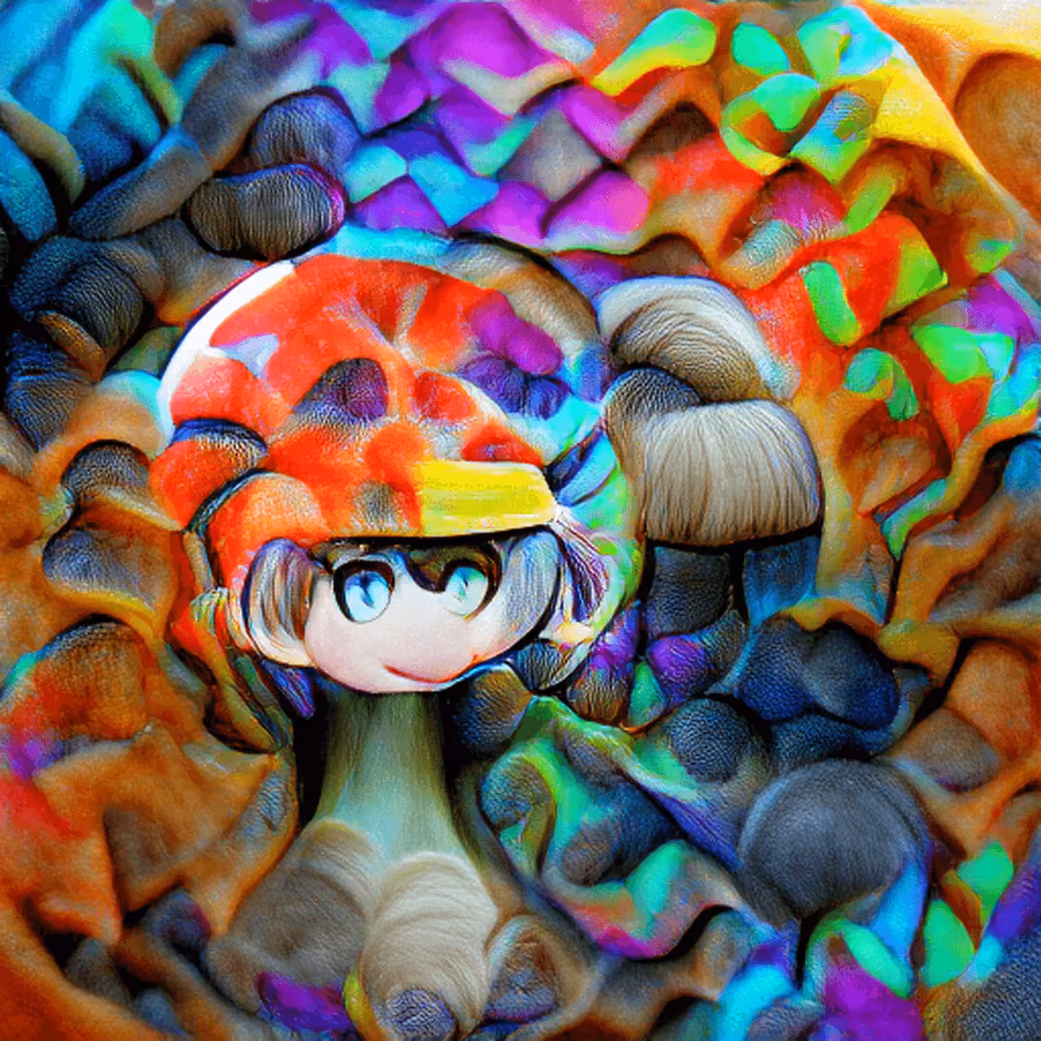 Mushroom doll