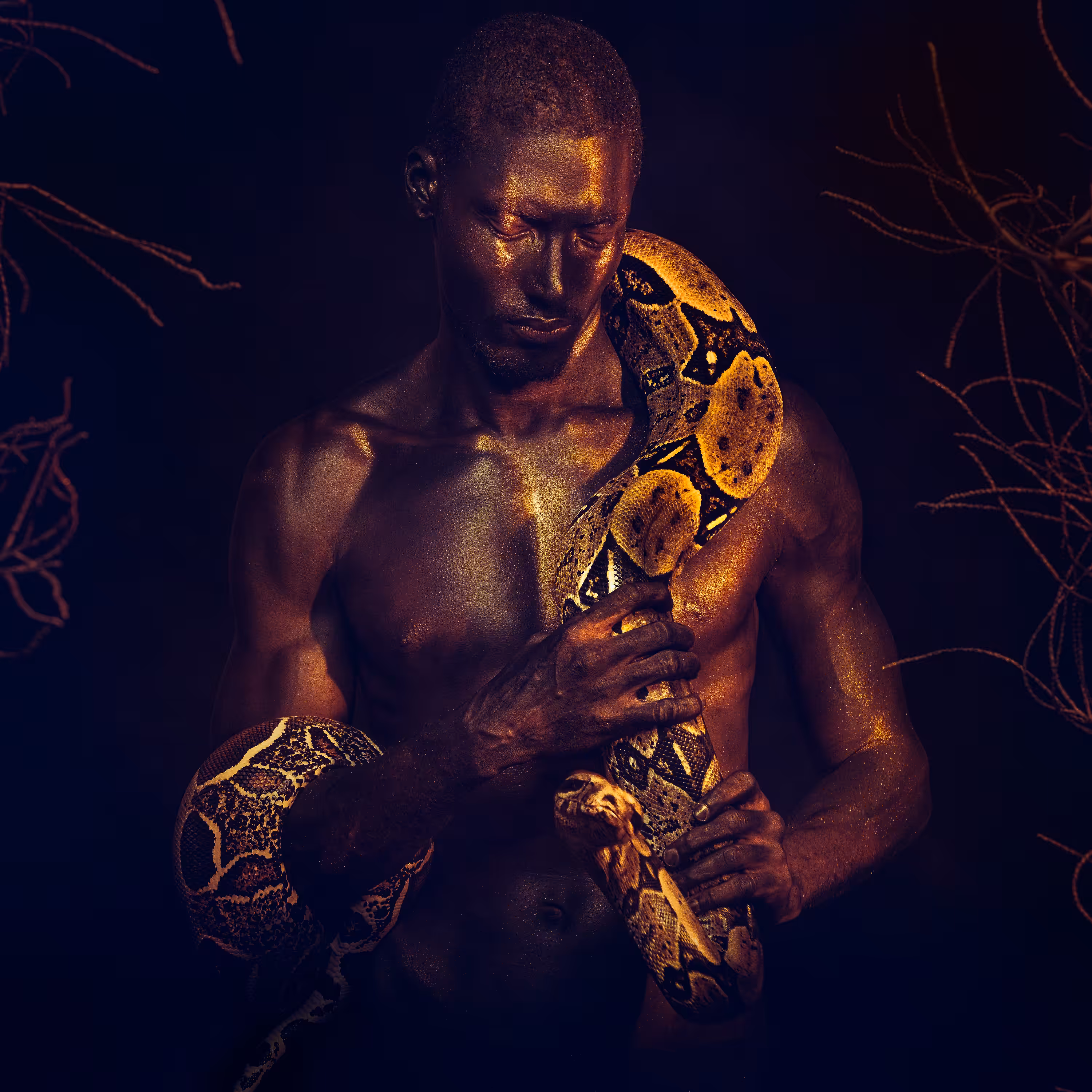 Adam, and the serpent