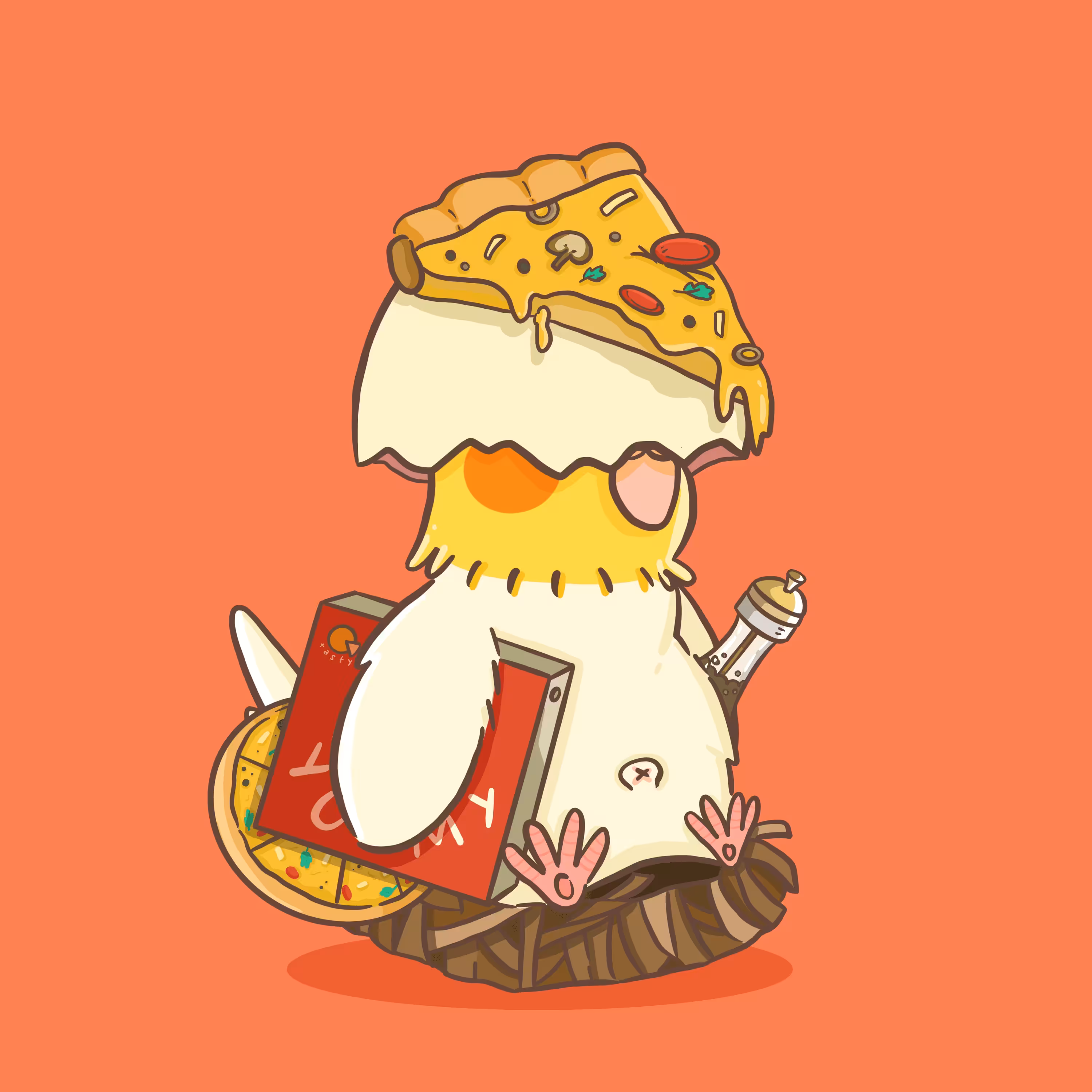 #12 Born to be pizza lover