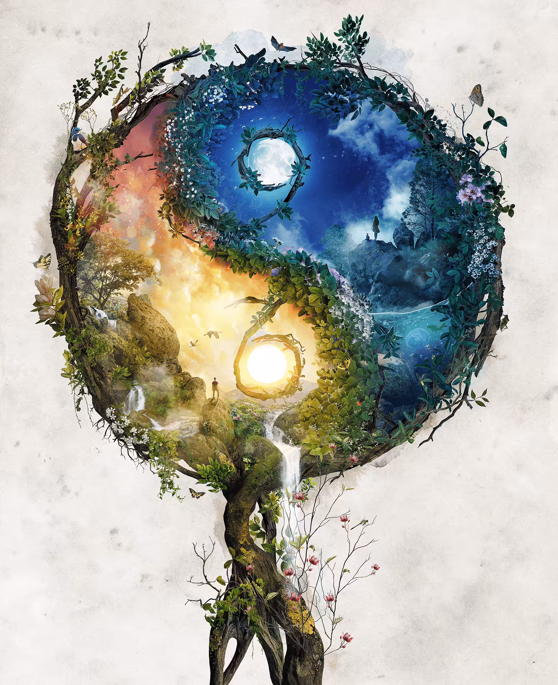 Original Nature Surrealism: Tao Te Ching