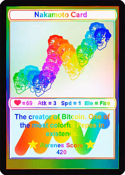 RAREPEPE SQUIGGLE #92/300