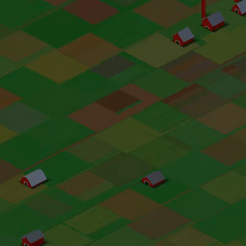 RED FARMS IN A QUIET COUNTY #6