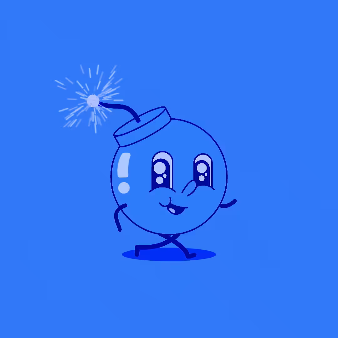 Blue Bomb Buddy