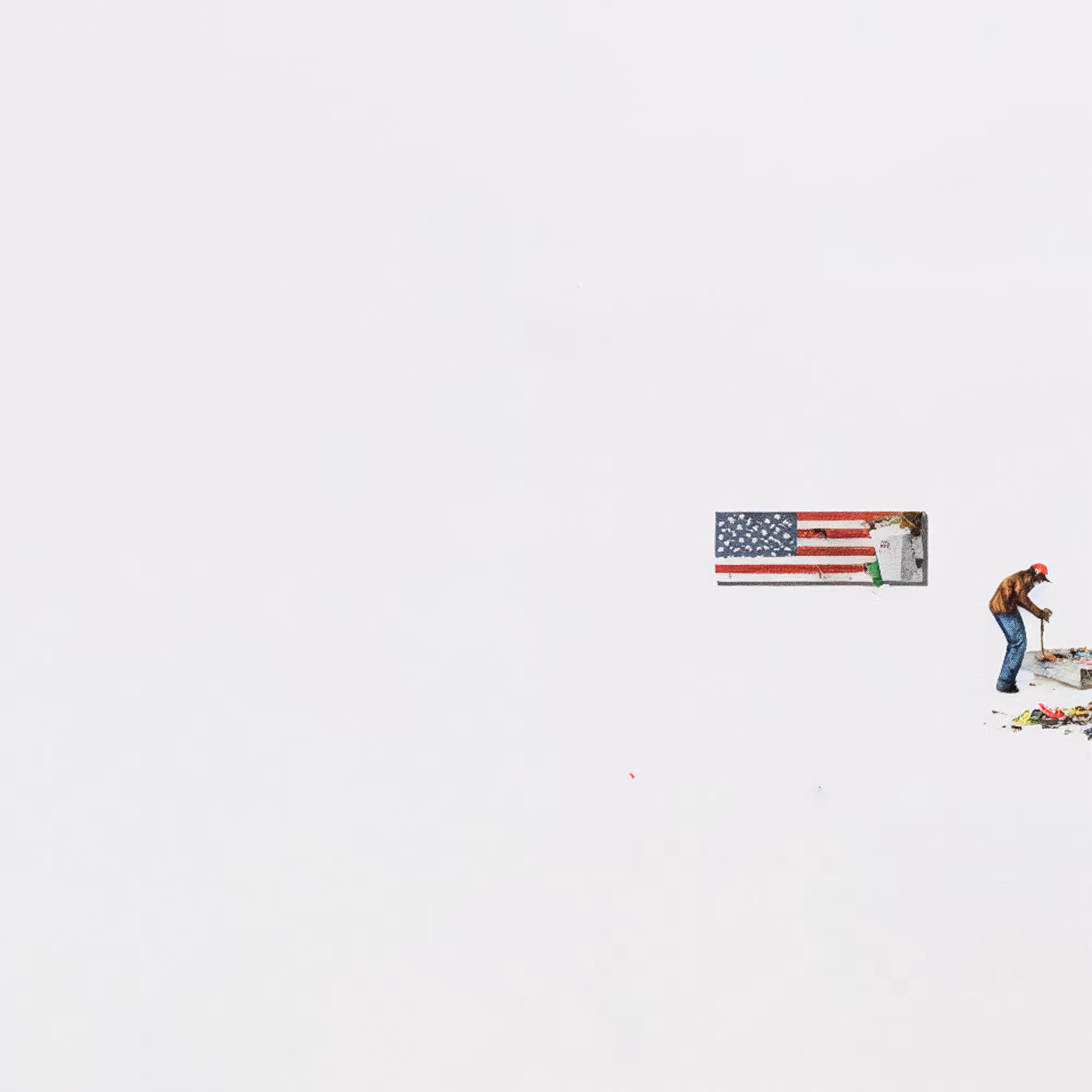 Highly Curated Flag Piece 