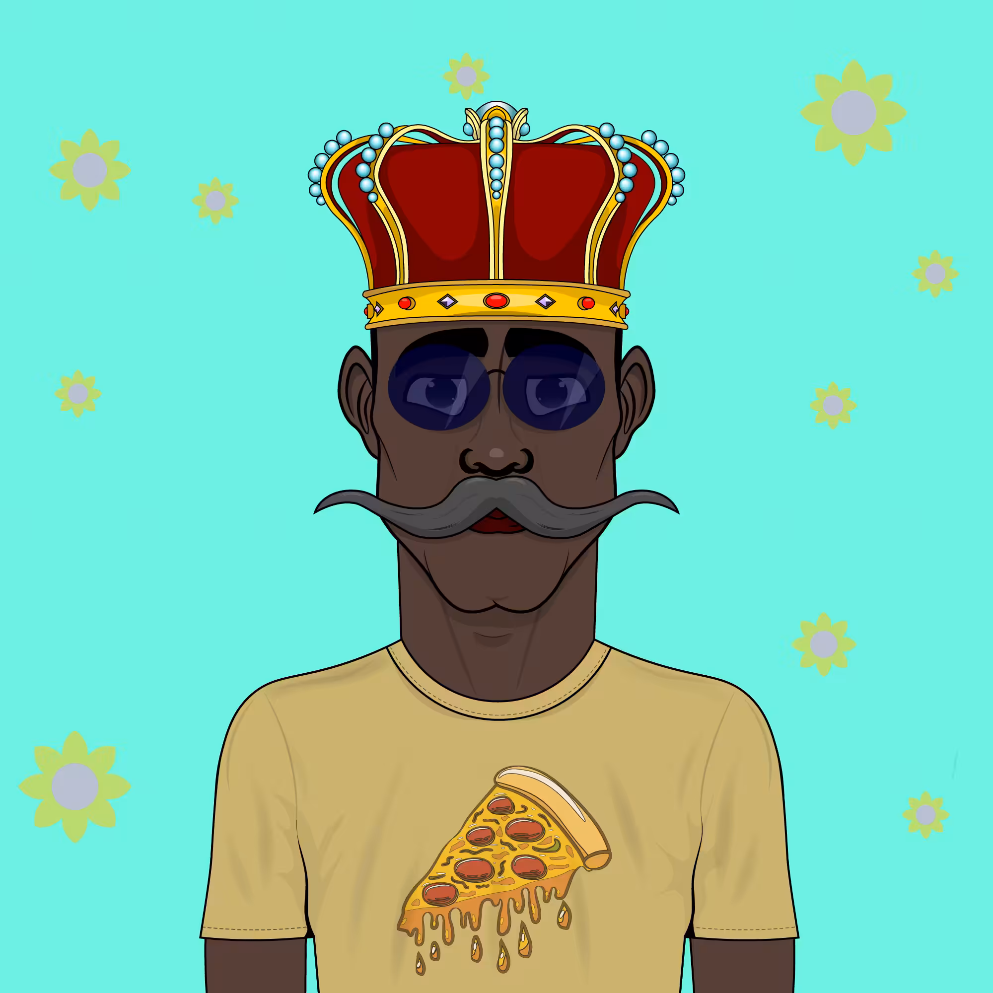 Mustachioed #136