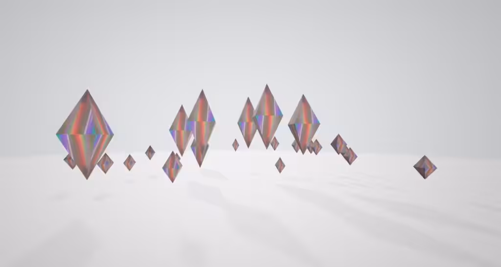 Agog 7 Iridescent Crystal Group