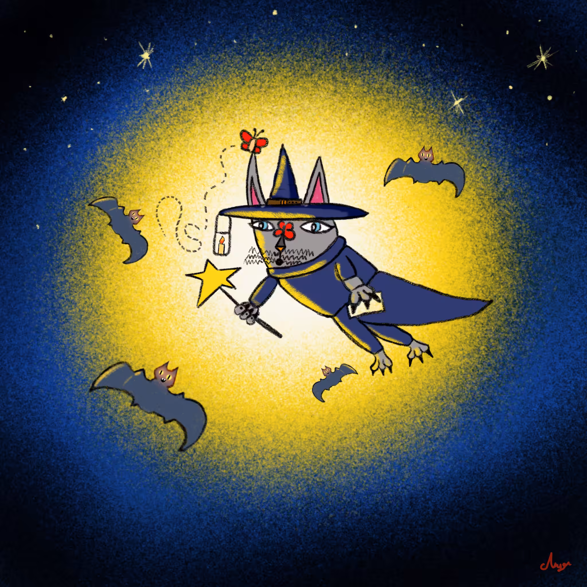 Wizard Cat 