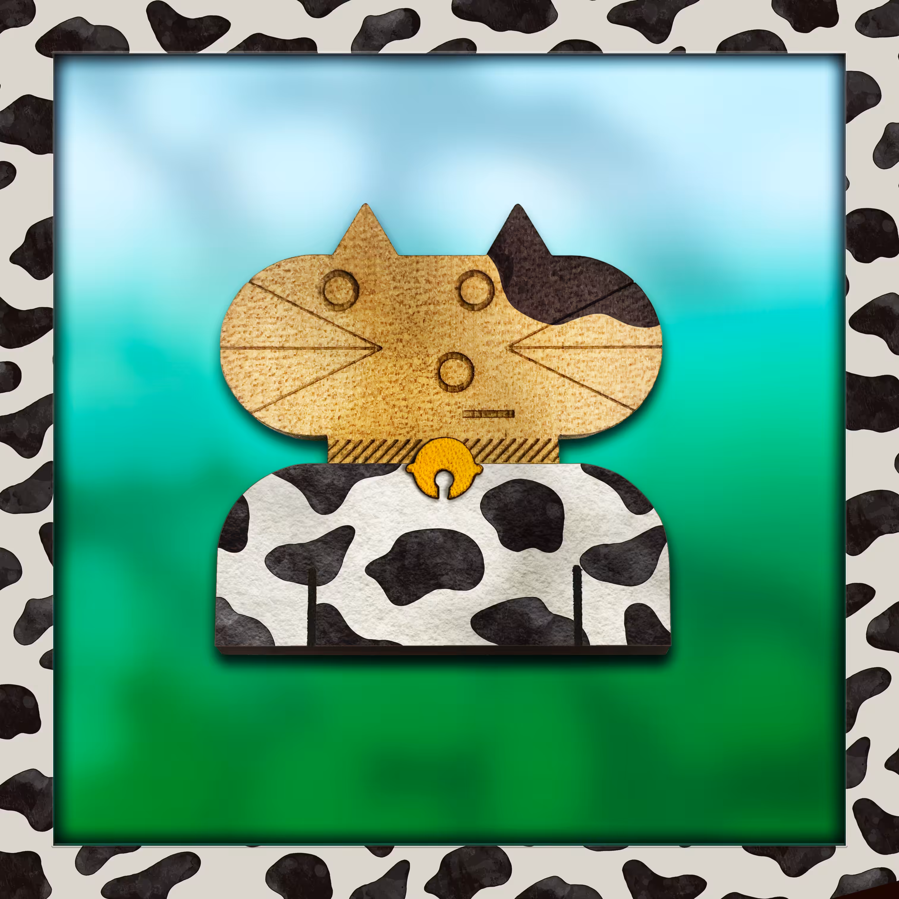 Pattern cat #022_cow