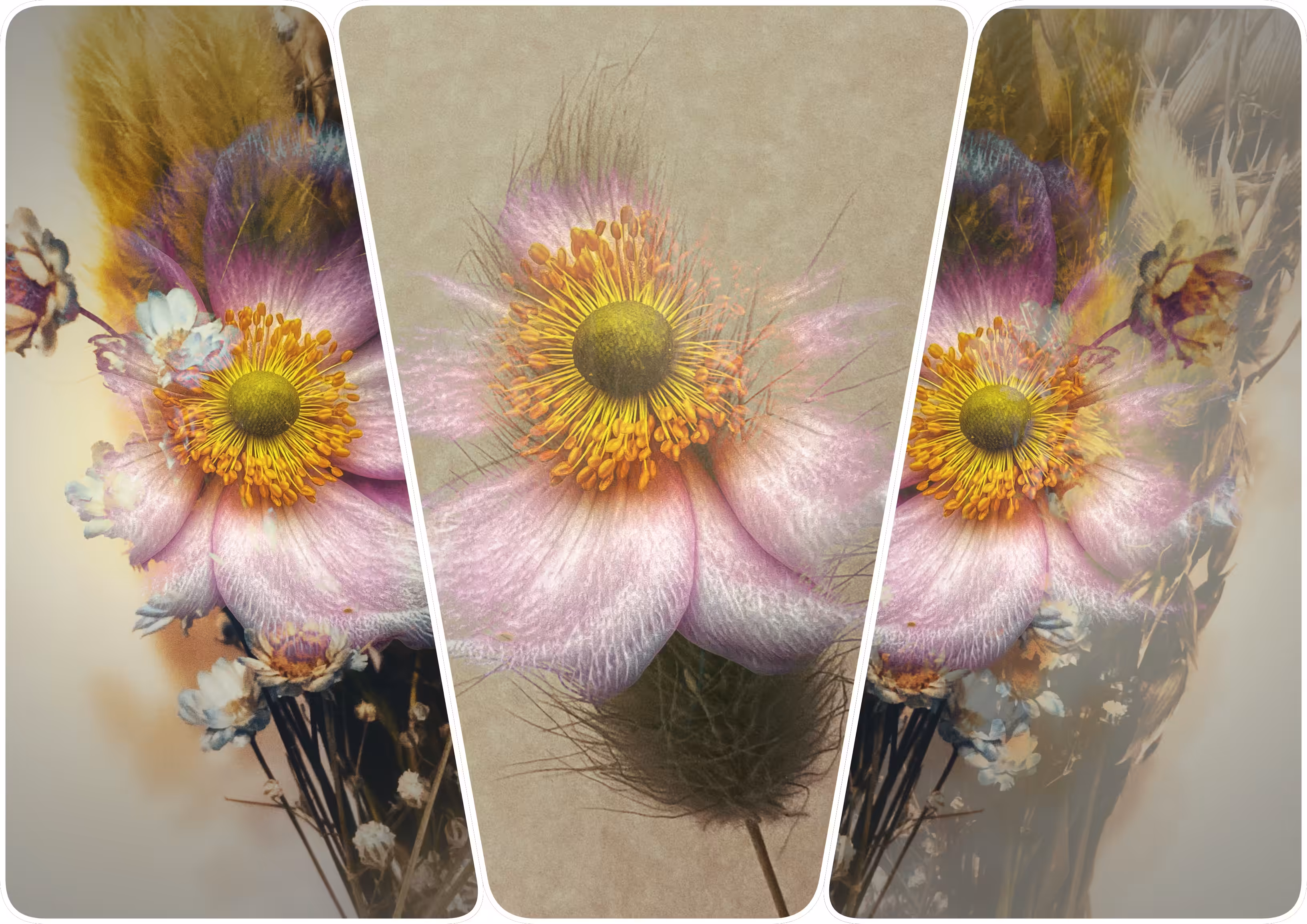 💫Encore: Floral Symphony #3 ~ Dusky Pink notes 💗