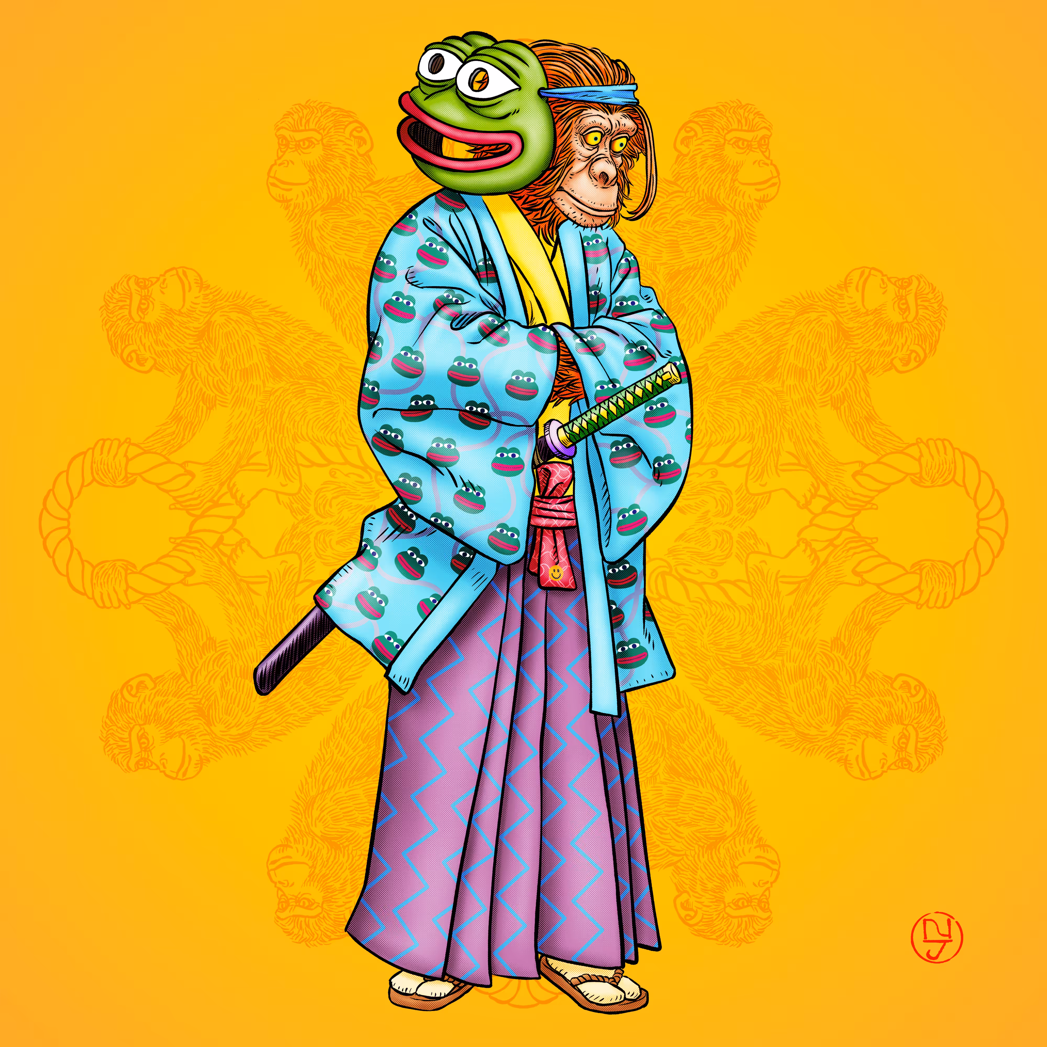 PEPE AND THE WAY OF THE WARRIOR : FROG RAIDER