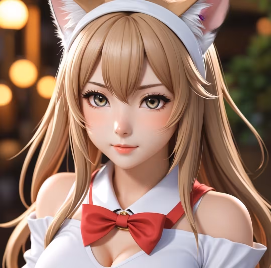 🌎   AI ART  WORLD  🌎: Cat Girl