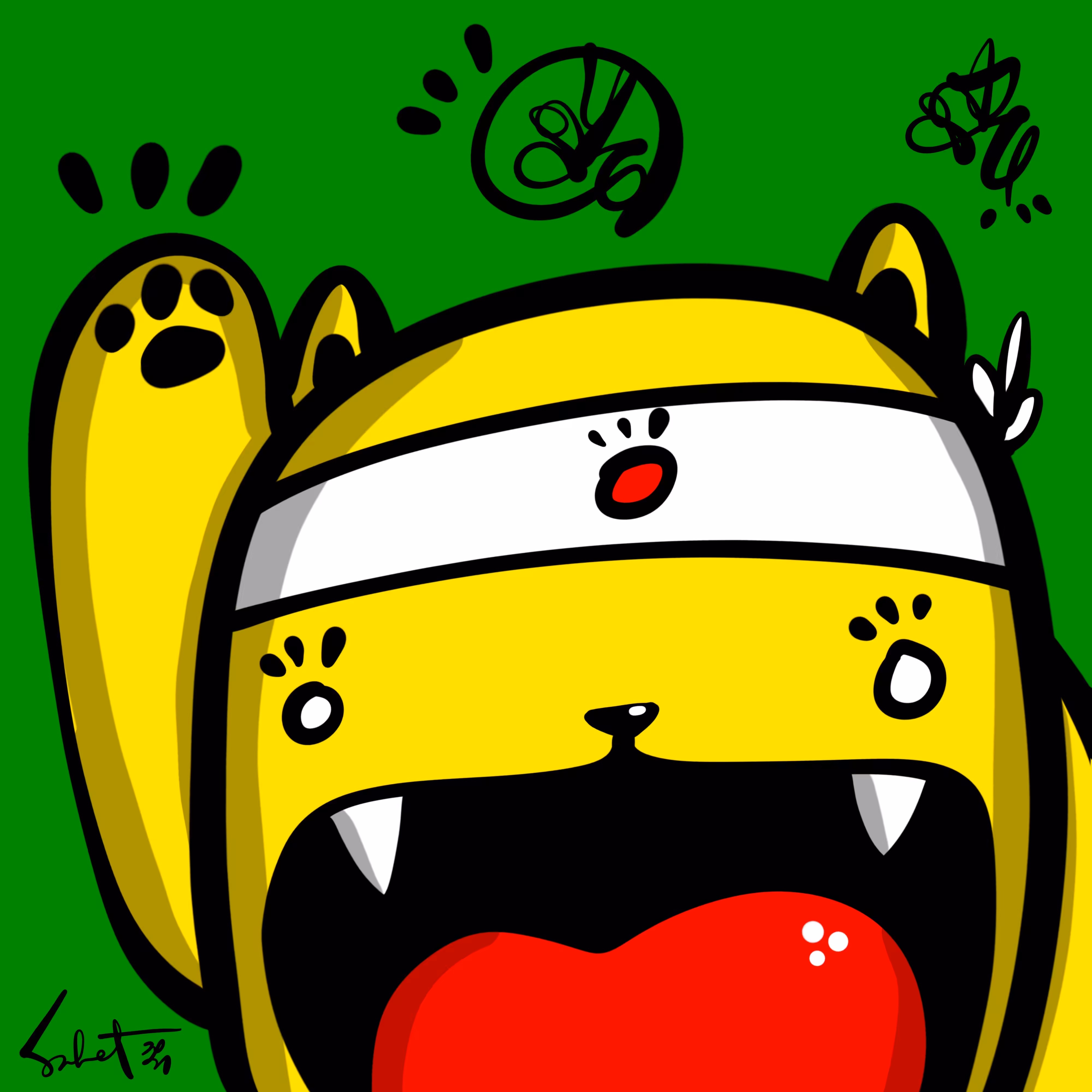 Ugly Kitties by Sabet #249