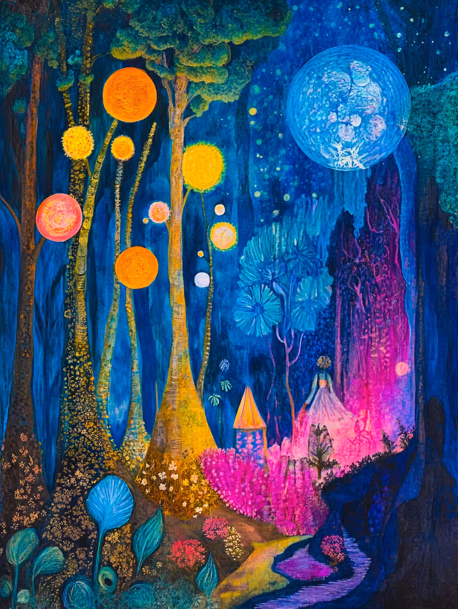 Moonlit Garden