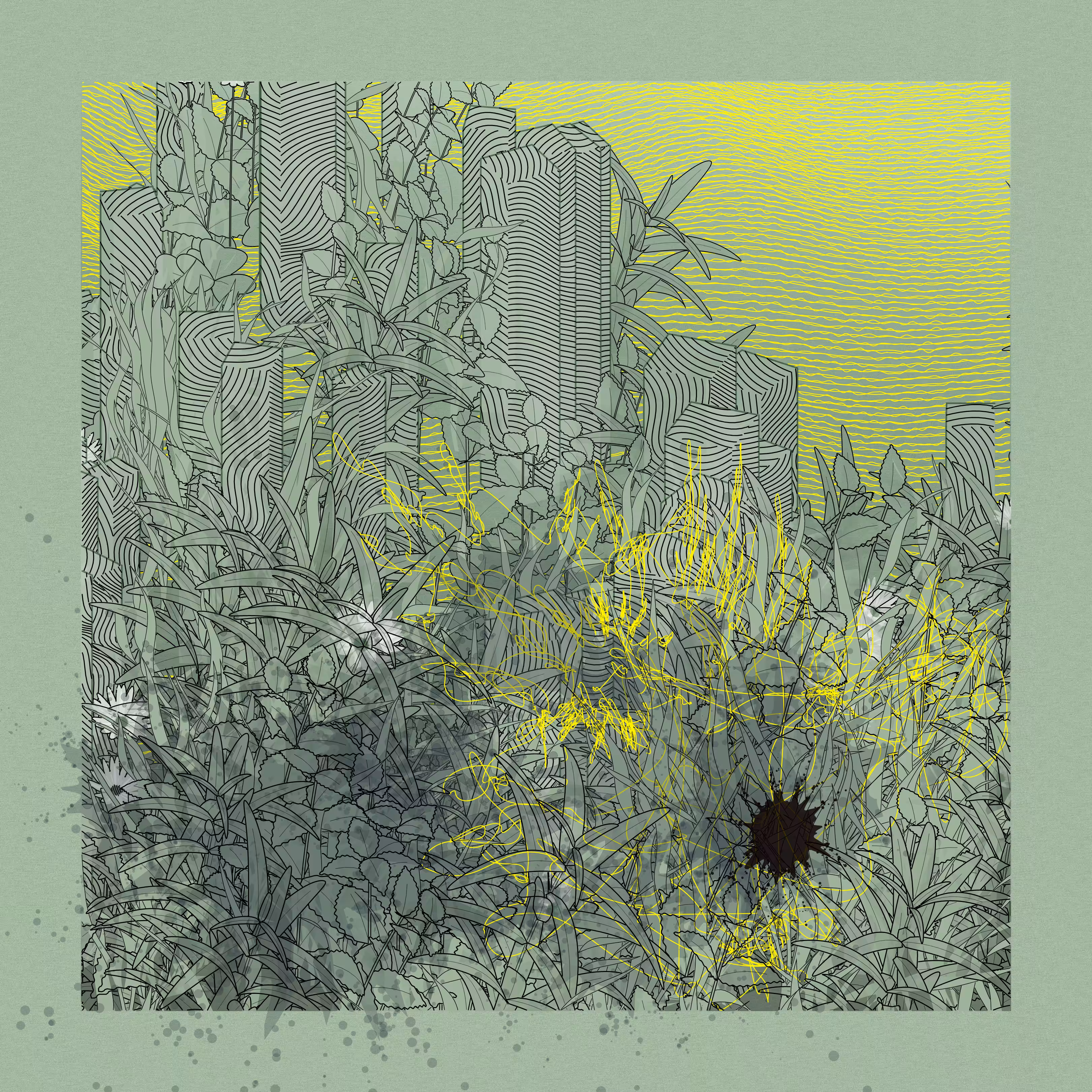 Landscape with Carbon Capture #7813