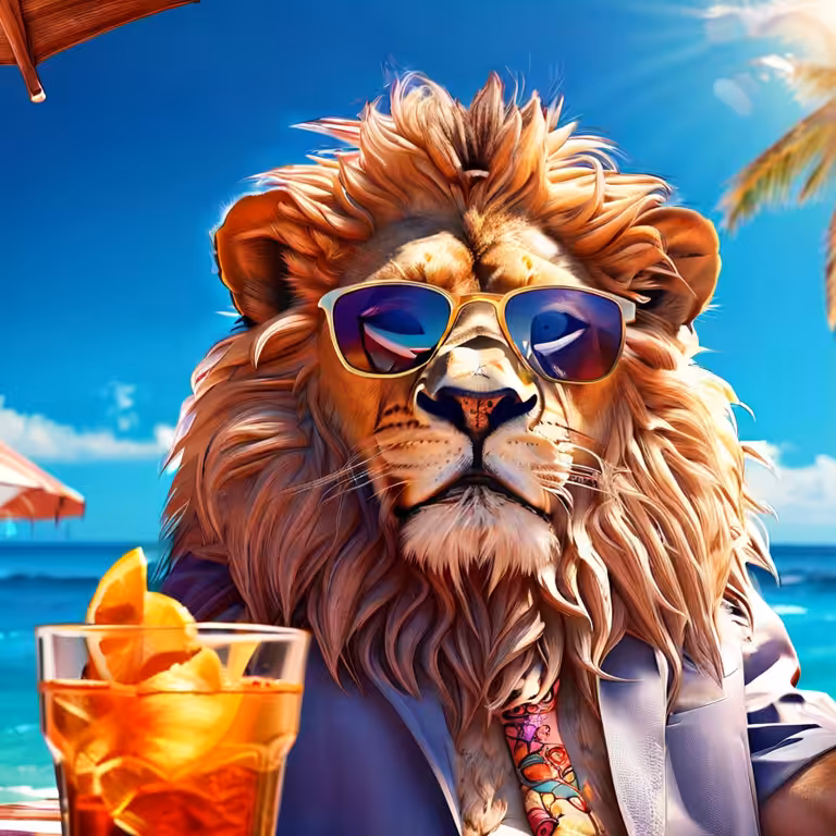 Leo on vacation