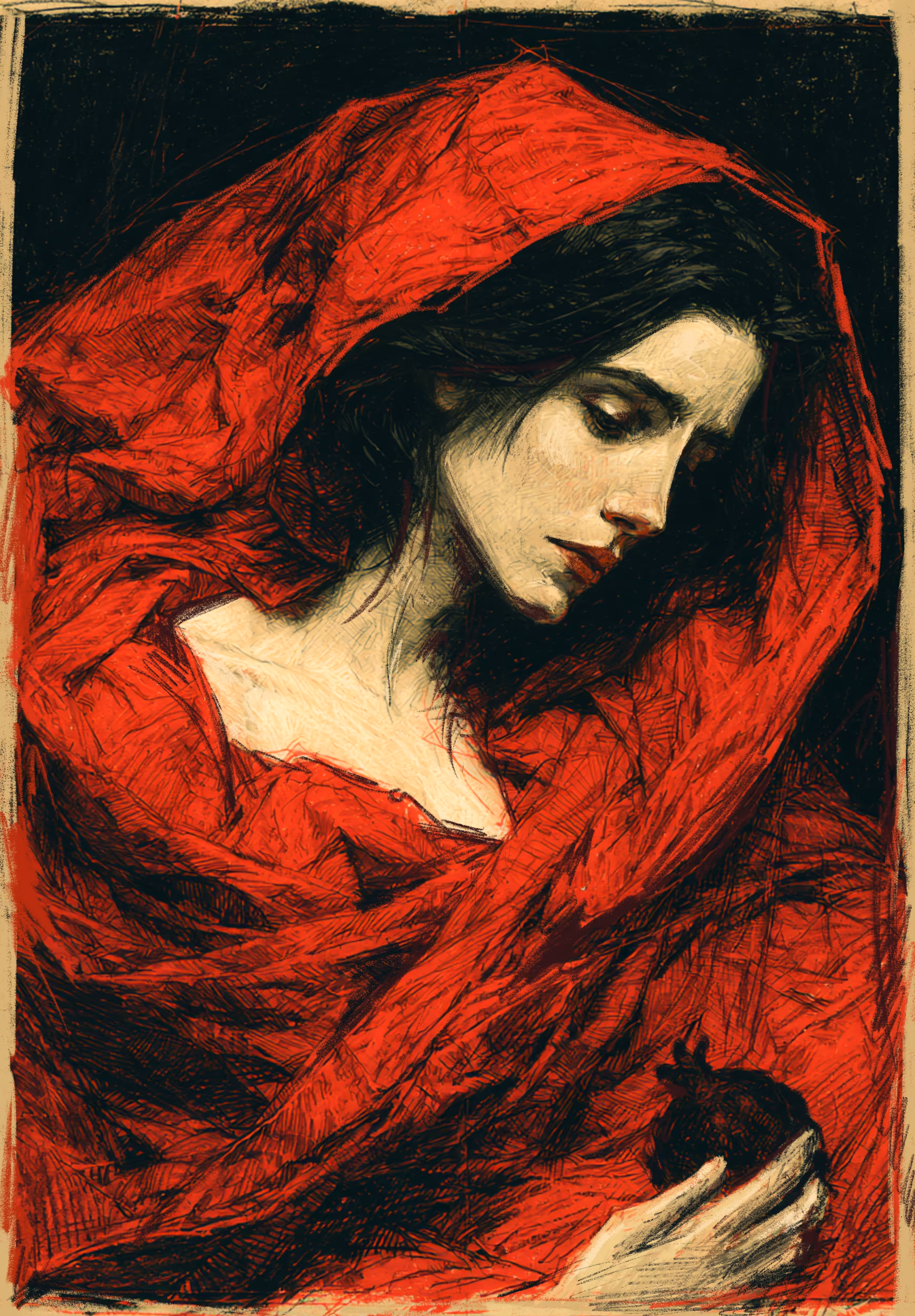 Pomegranate Veil