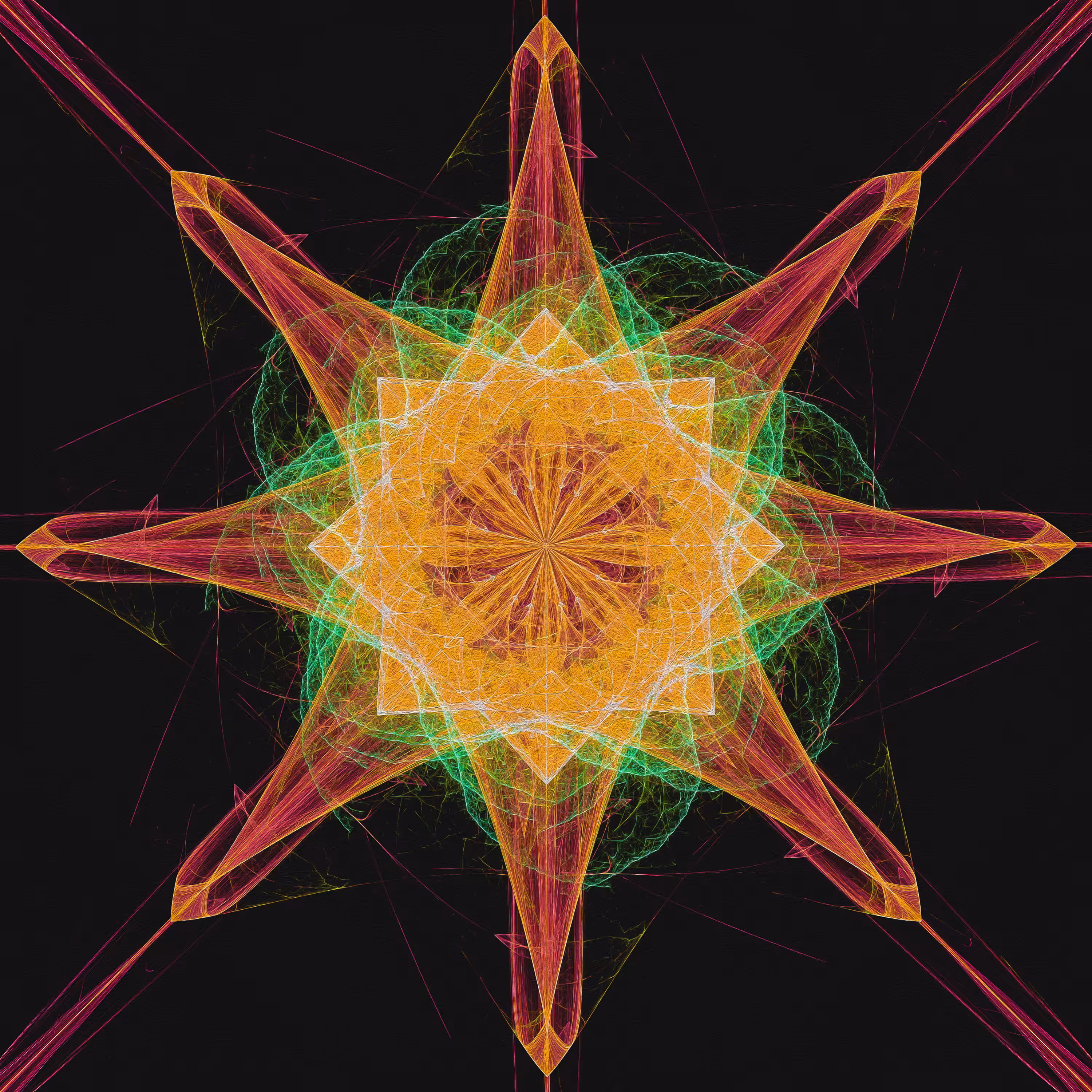 Sun's Corona Fractal