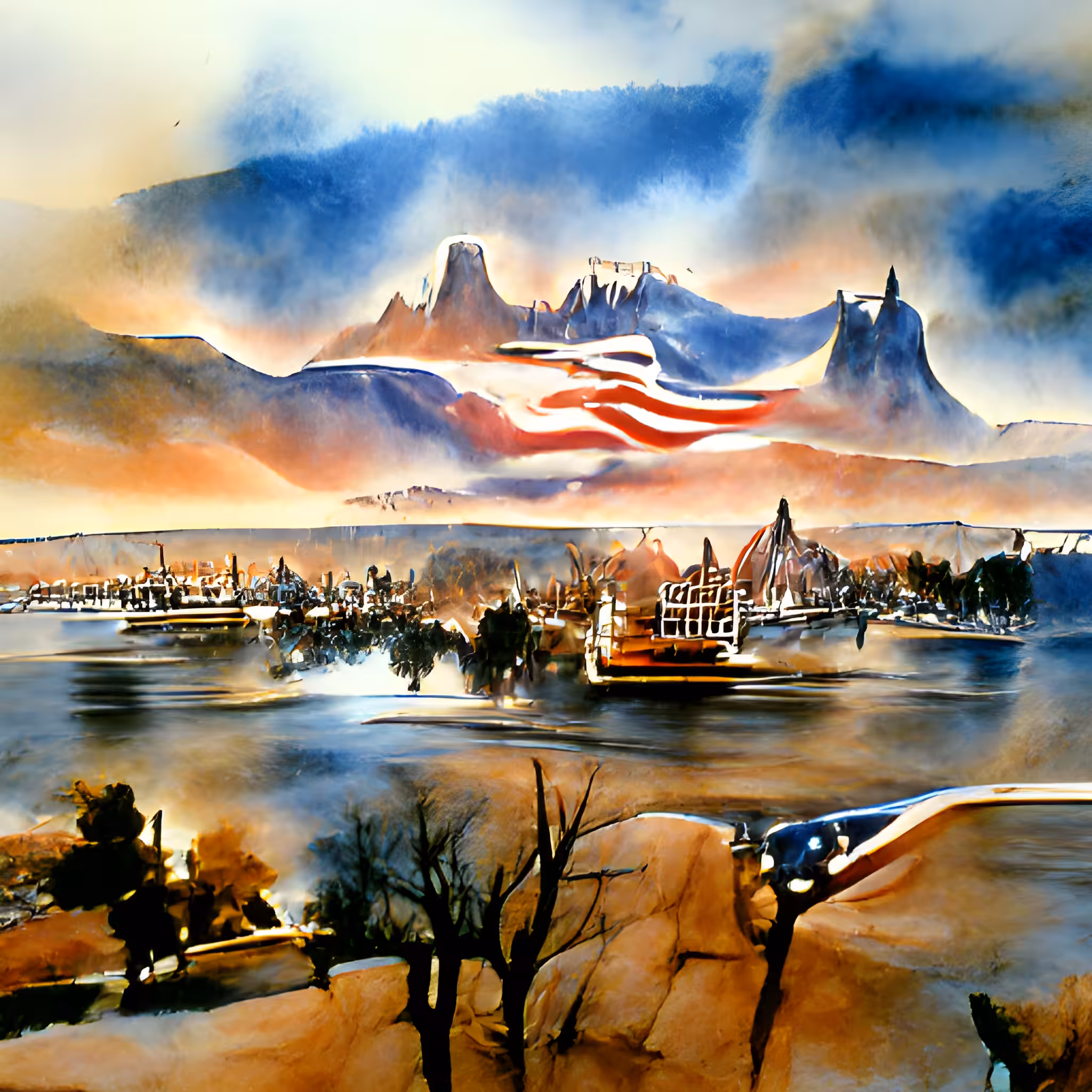 America from its Hills to its Mountains