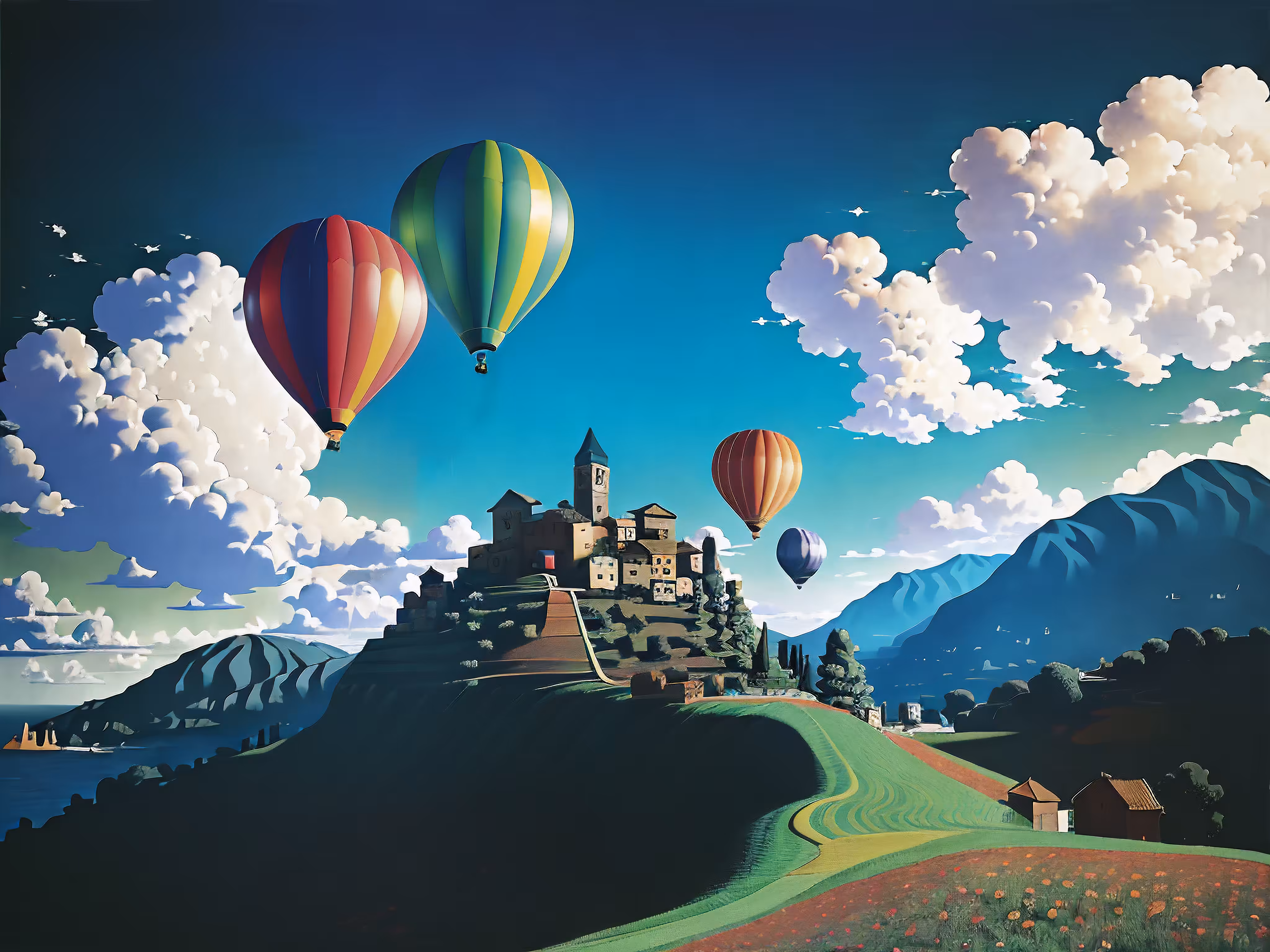 Small Town On A Hill